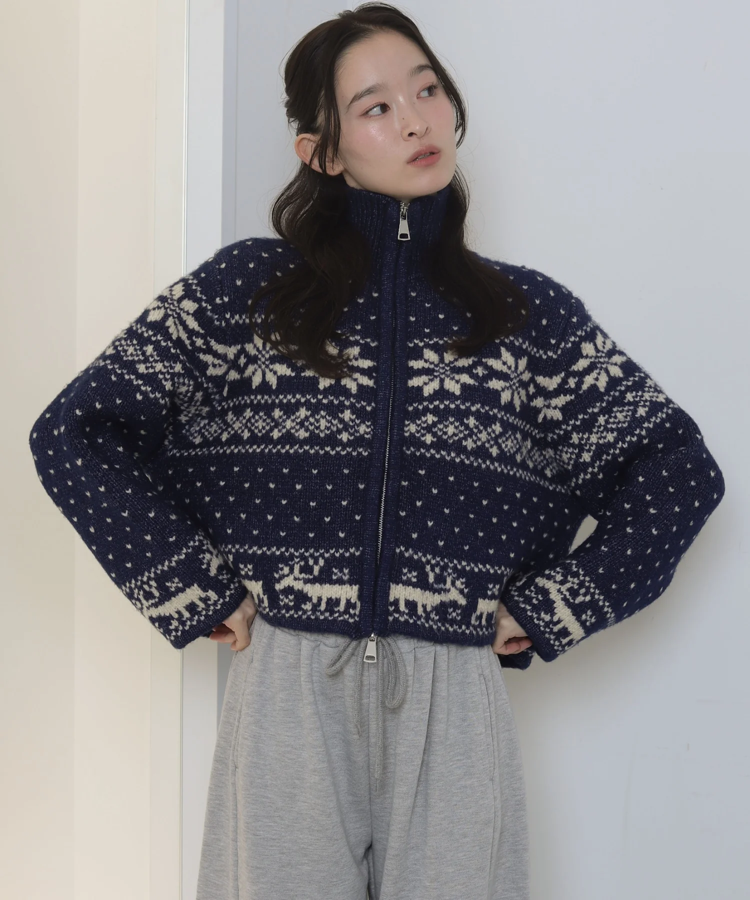ノルディックZIPニット - Image 21
