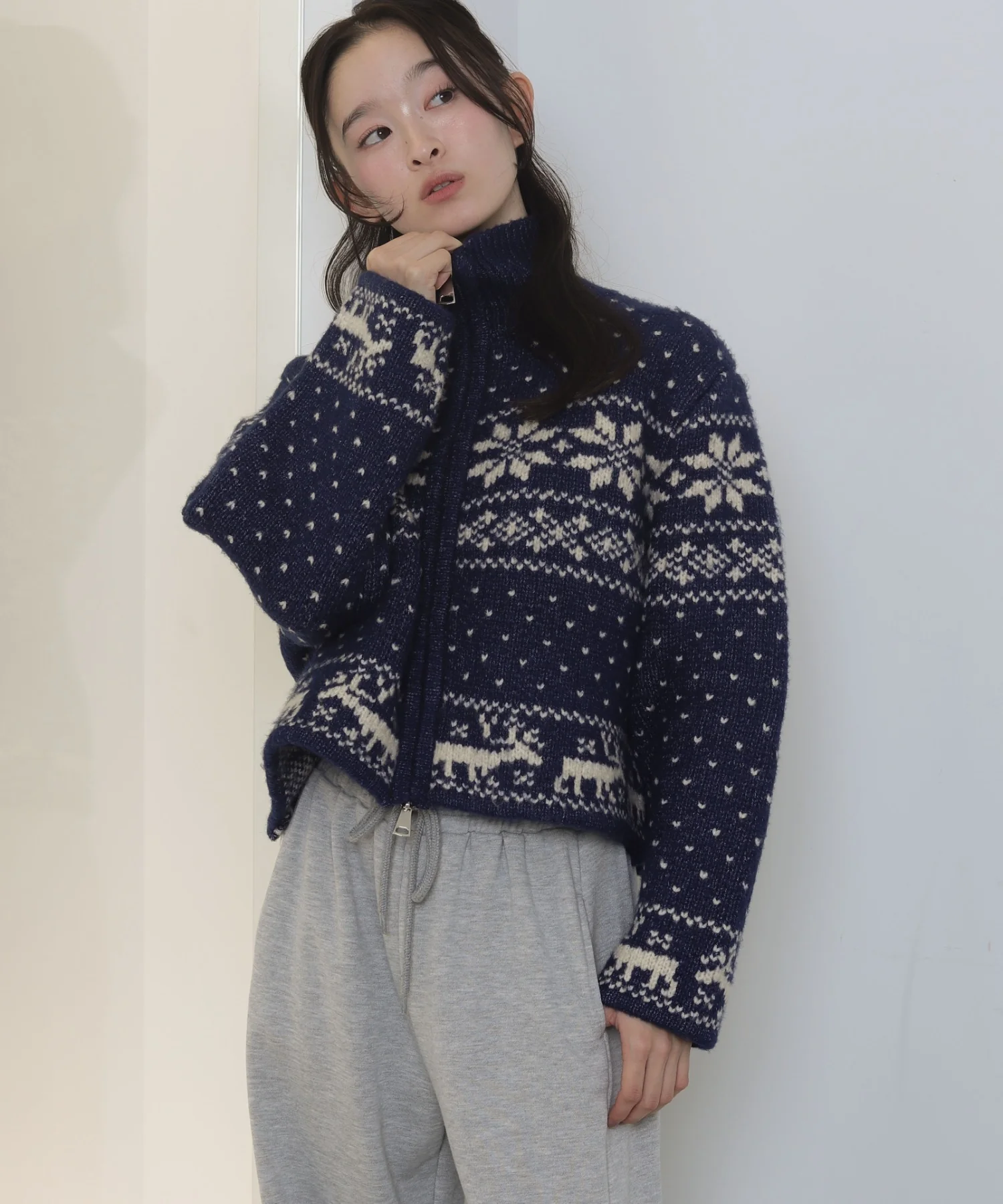 ノルディックZIPニット - Image 22
