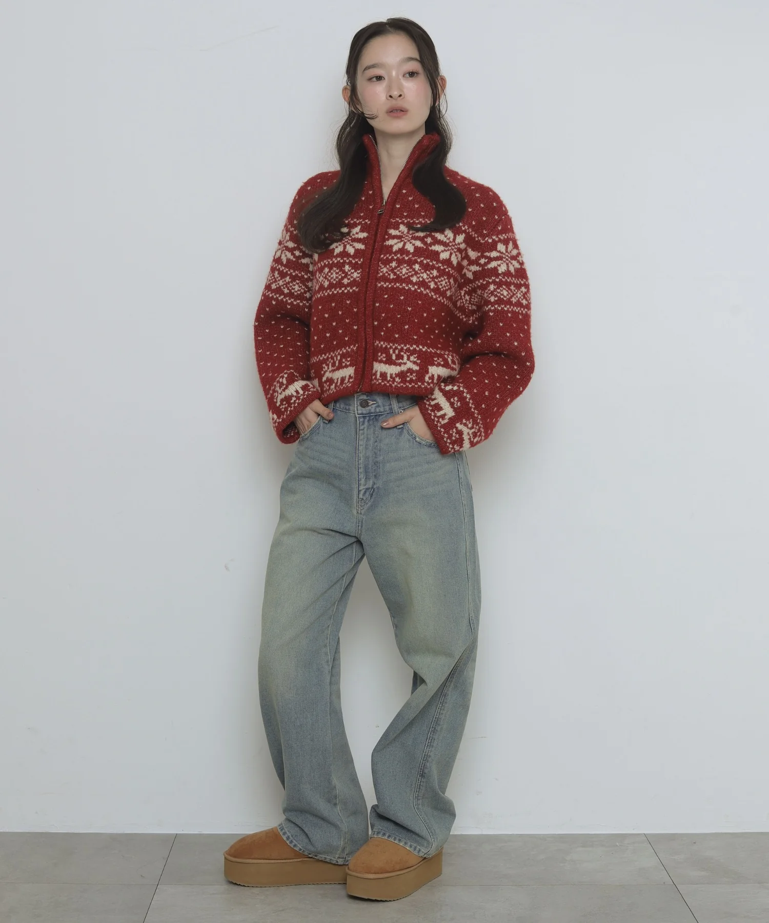 ノルディックZIPニット - Image 5