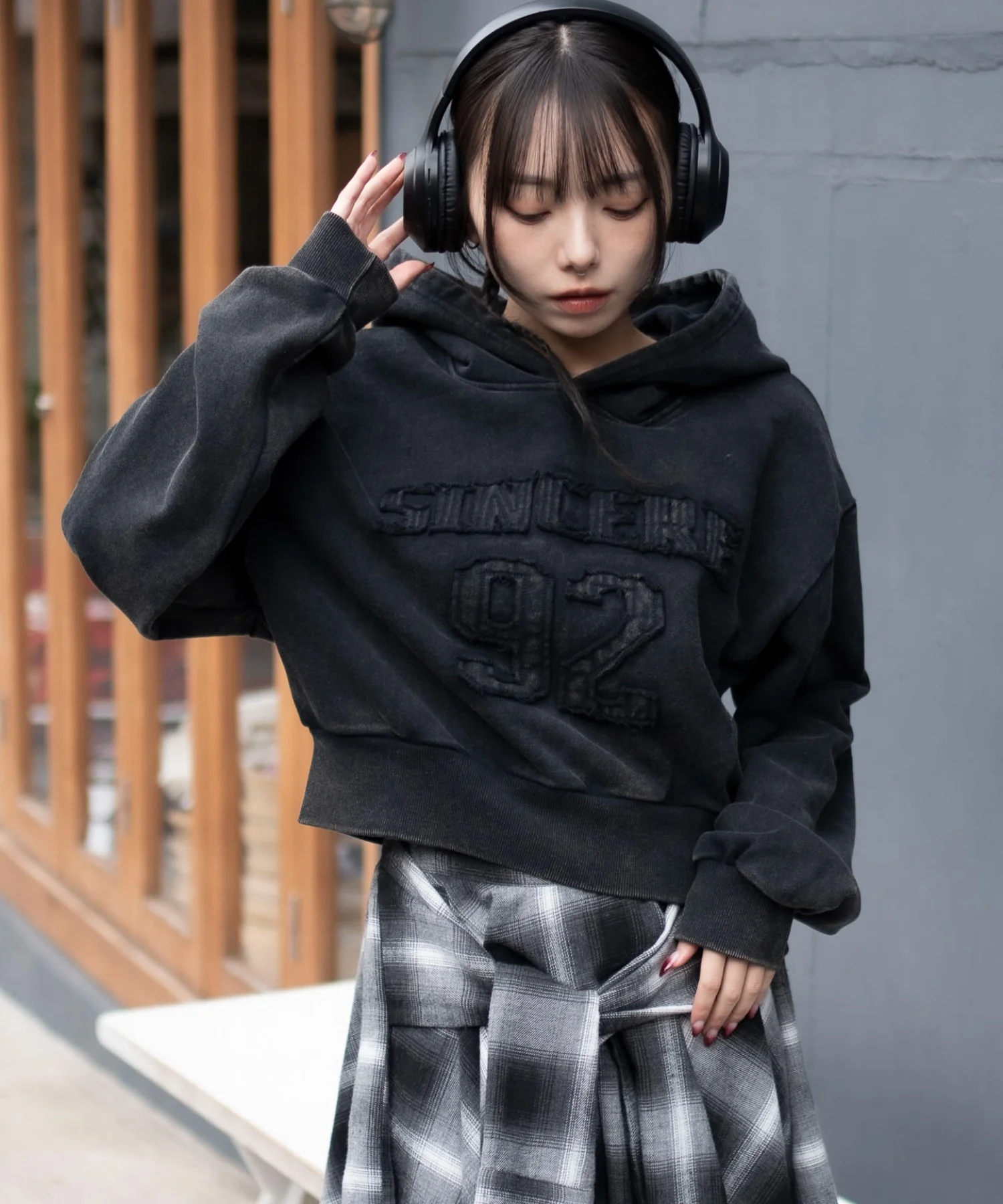 グラフィックショートプルパーカー - Image 16