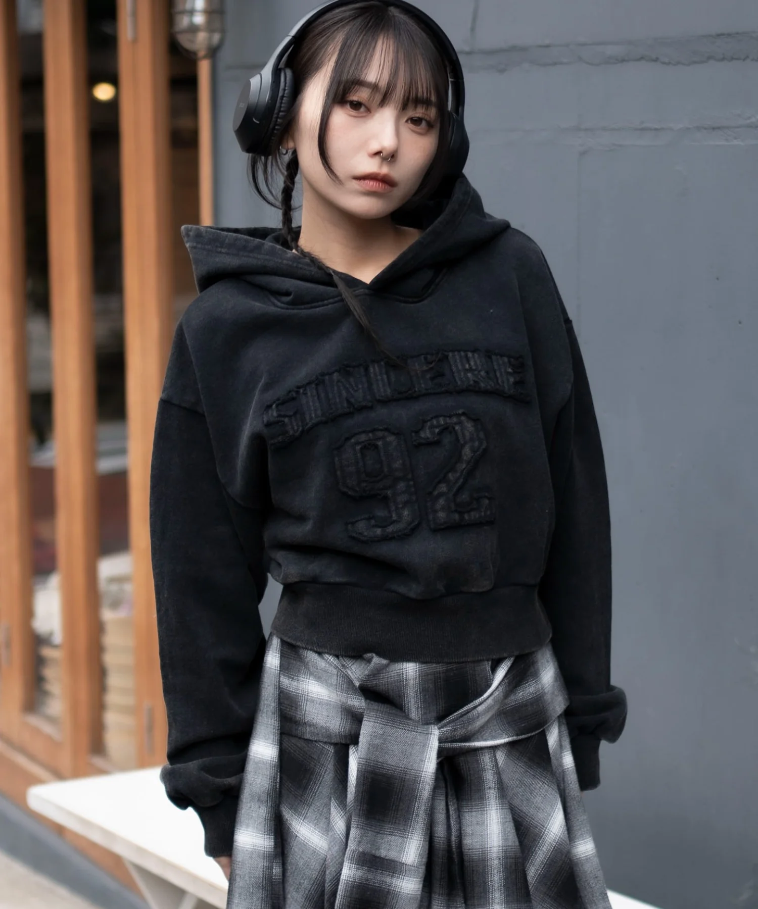 グラフィックショートプルパーカー - Image 17