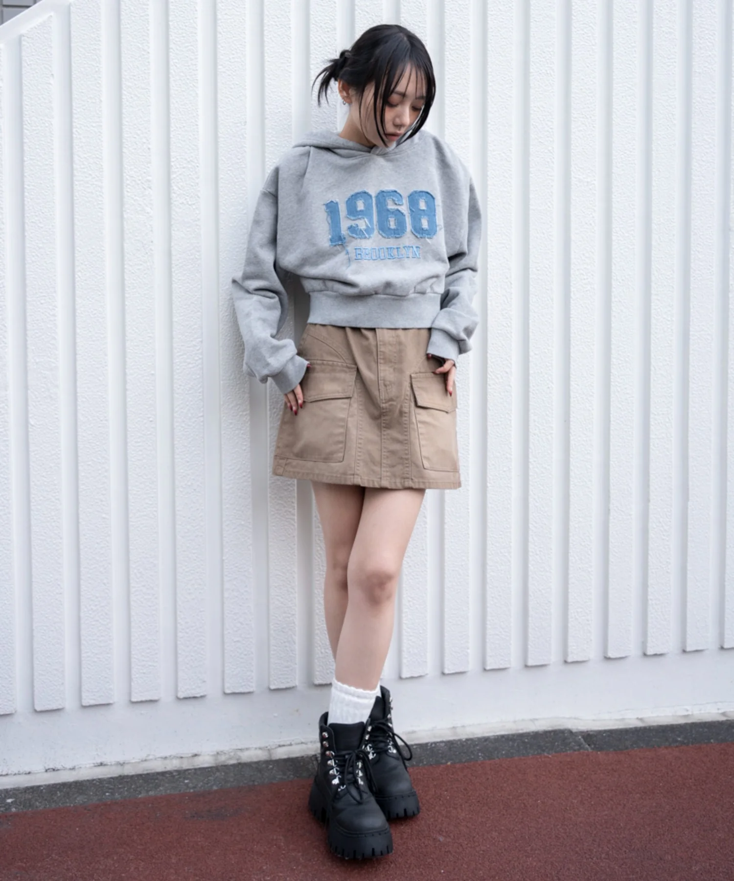 グラフィックショートプルパーカー - Image 19