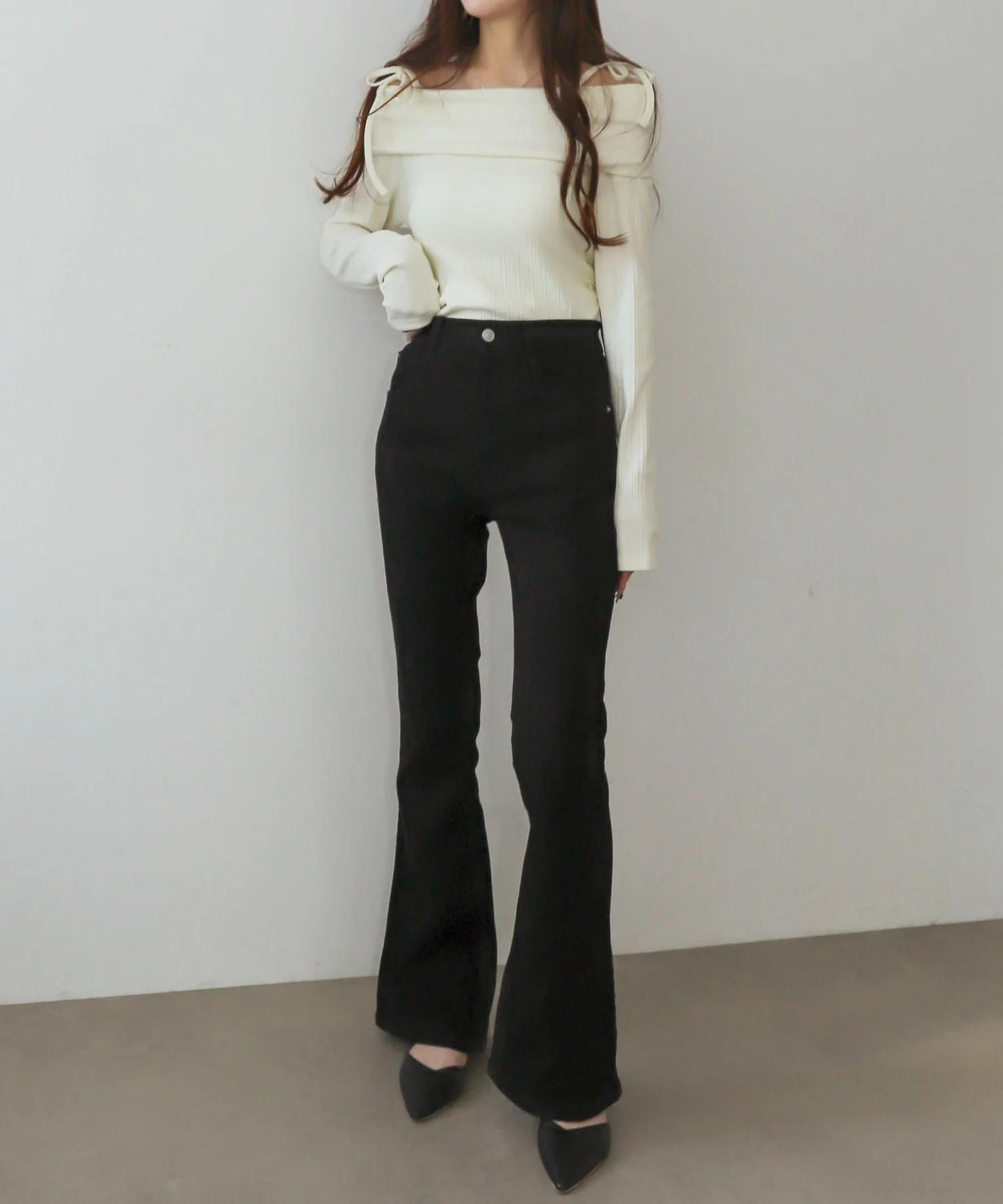ストレッチフレアデニムパンツ - Image 25