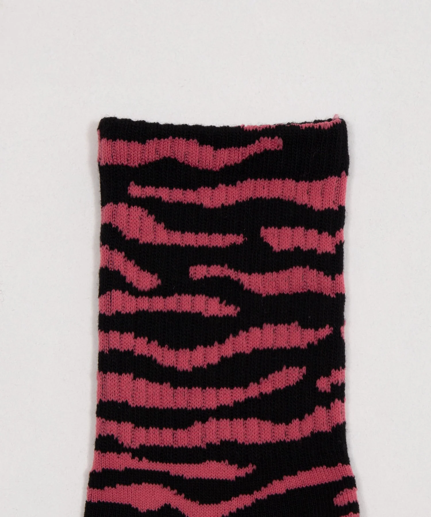 ゼブラ柄リブソックス(23-25cm) - Image 12