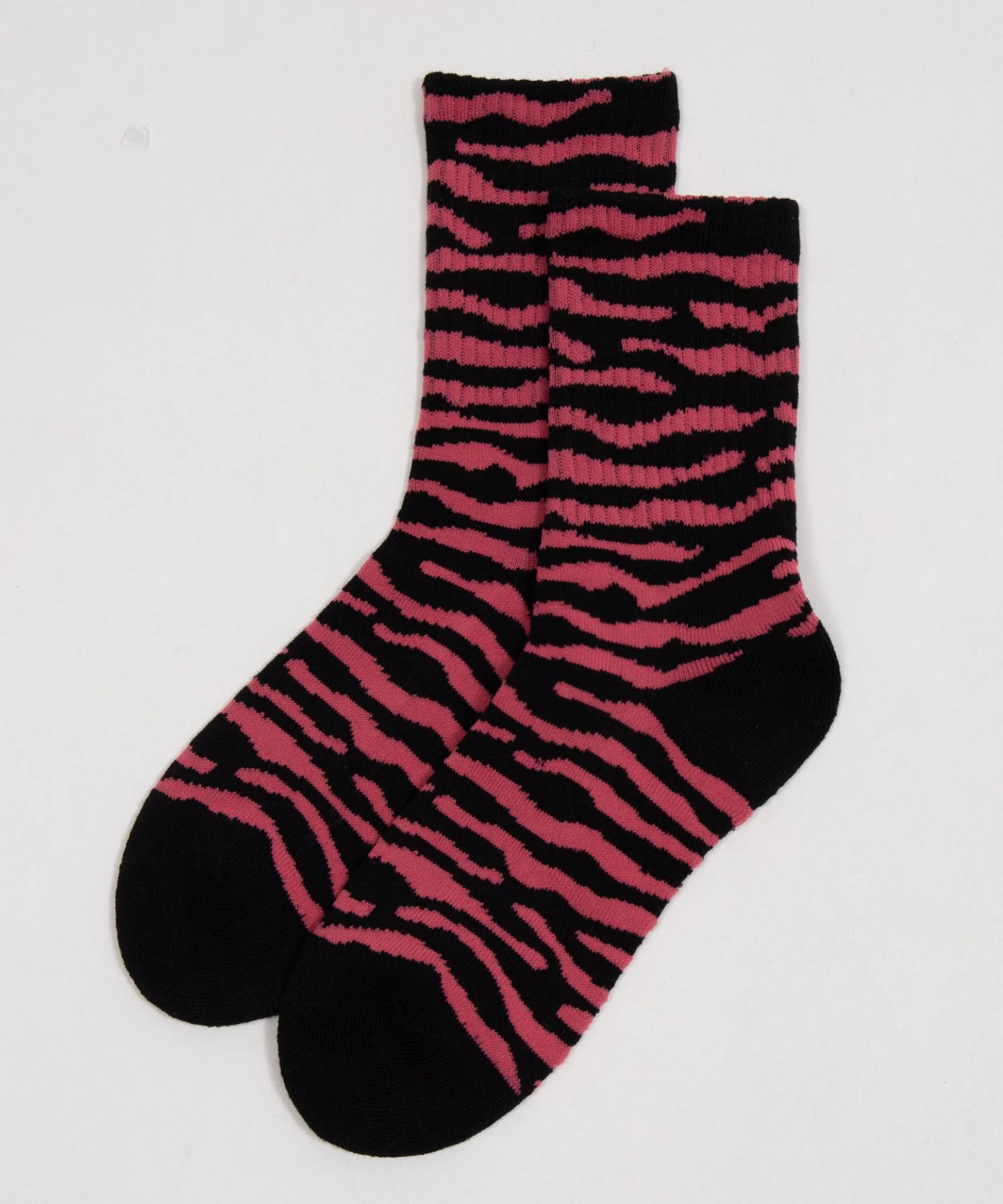 ゼブラ柄リブソックス(23-25cm) - Image 7