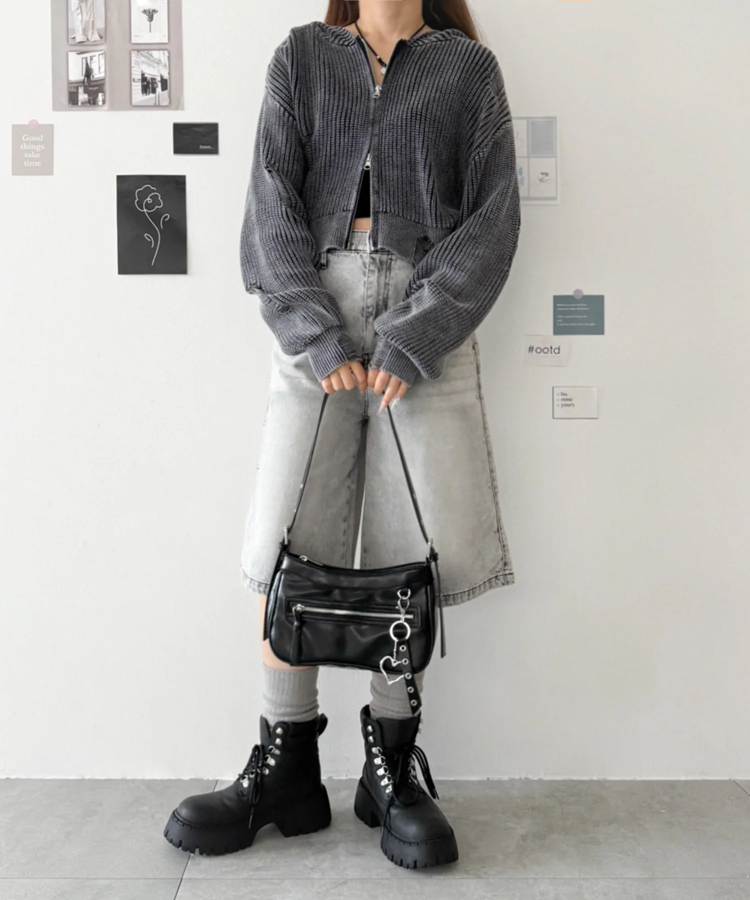 チャーム付きハトメベルトバッグ - Image 6