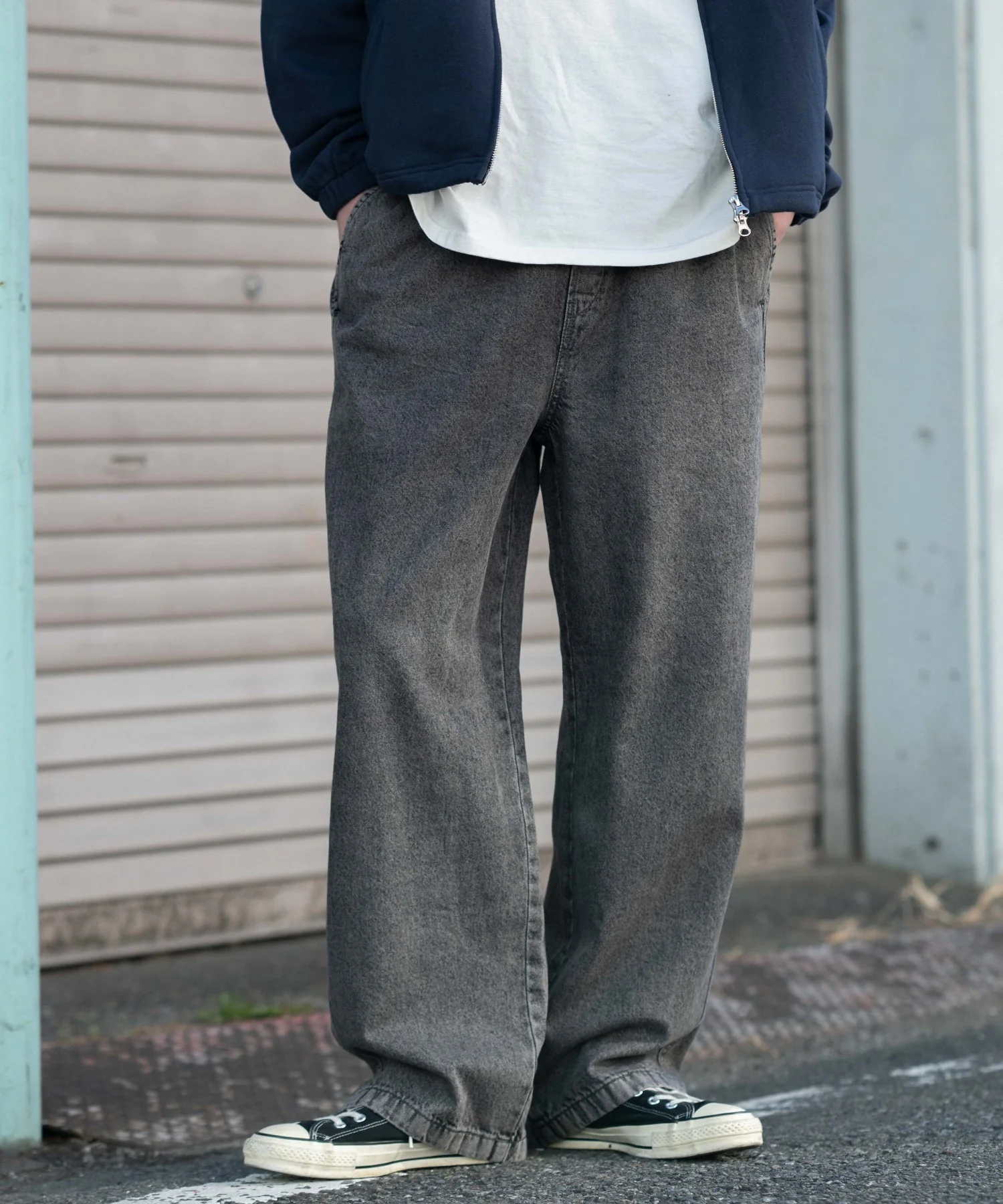 ユルフィットデニムイージーパンツ - Image 3