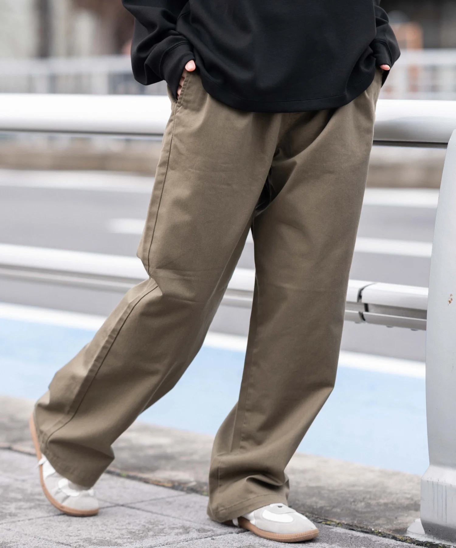 ユルフィットコットンイージーパンツ - Image 40