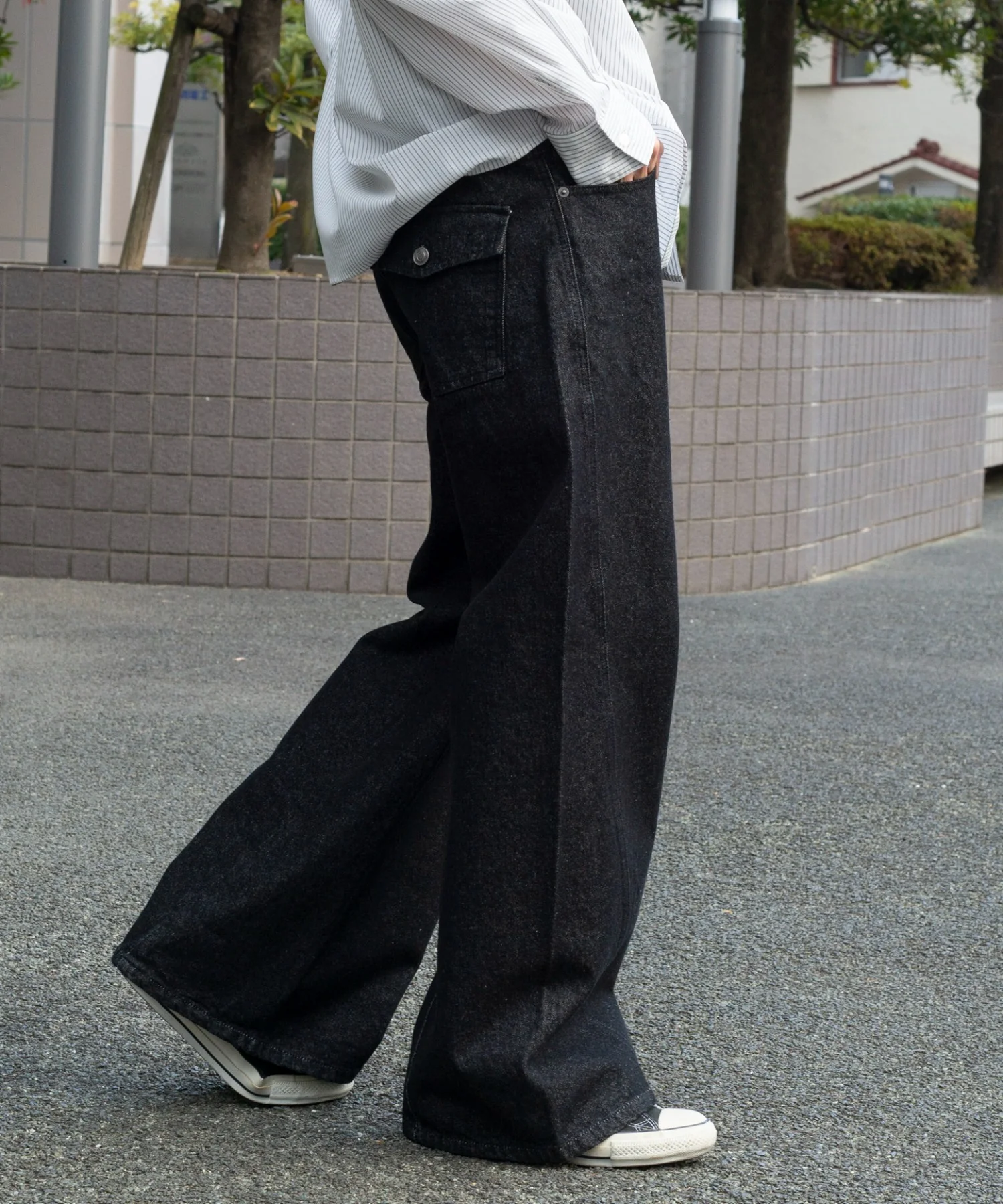 カバーフィットフラップデニムパンツ - Image 36