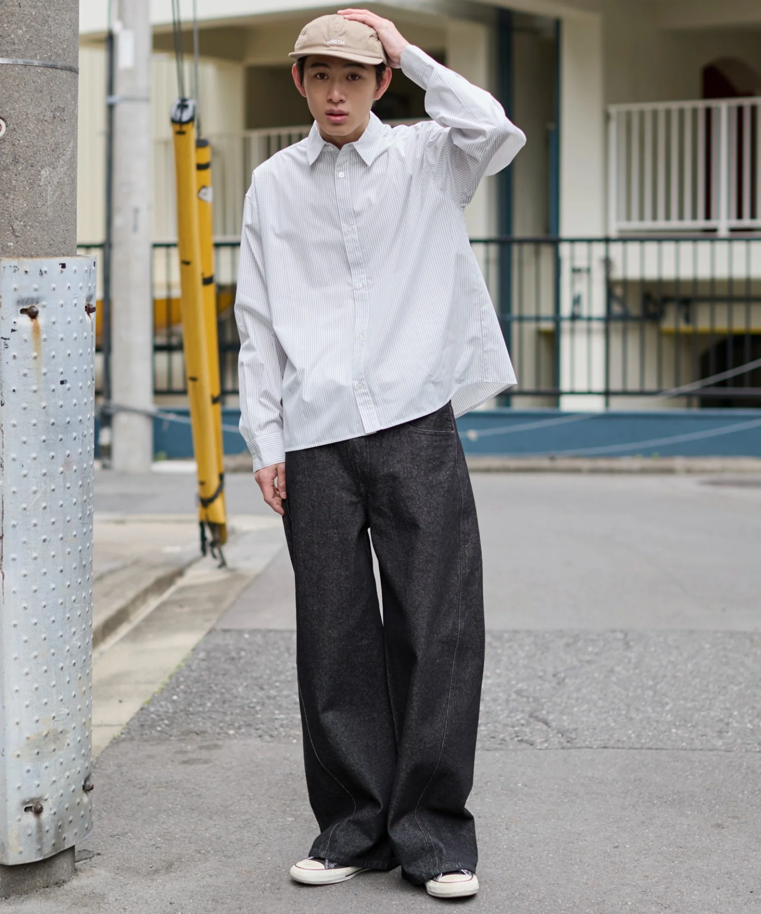 カバーフィットフラップデニムパンツ - Image 6