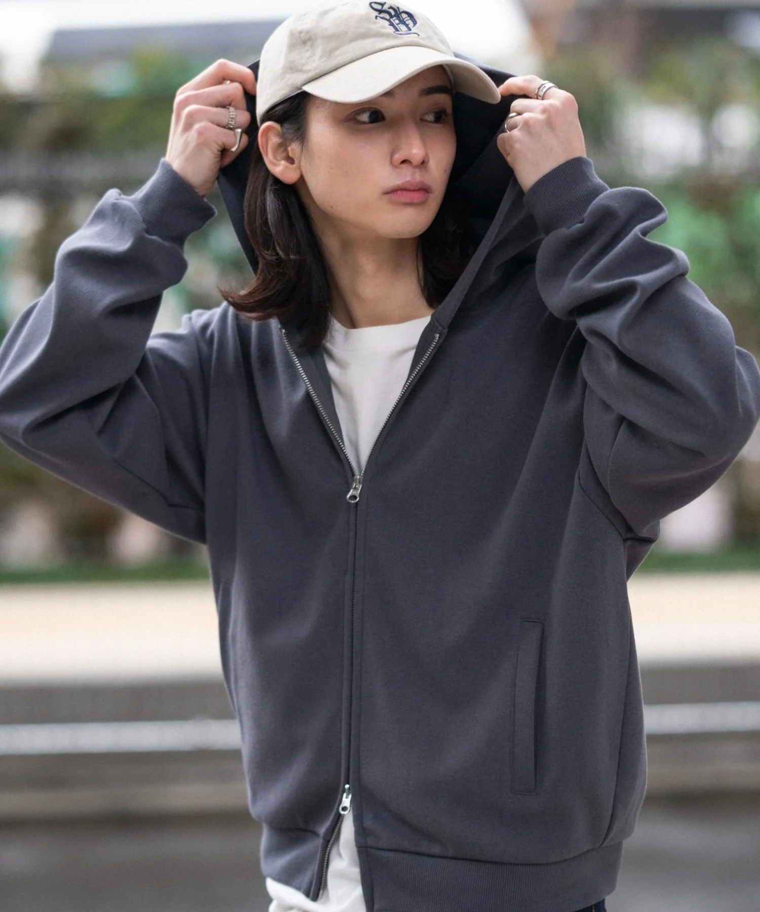 ボンディングZIPパーカー - Image 3