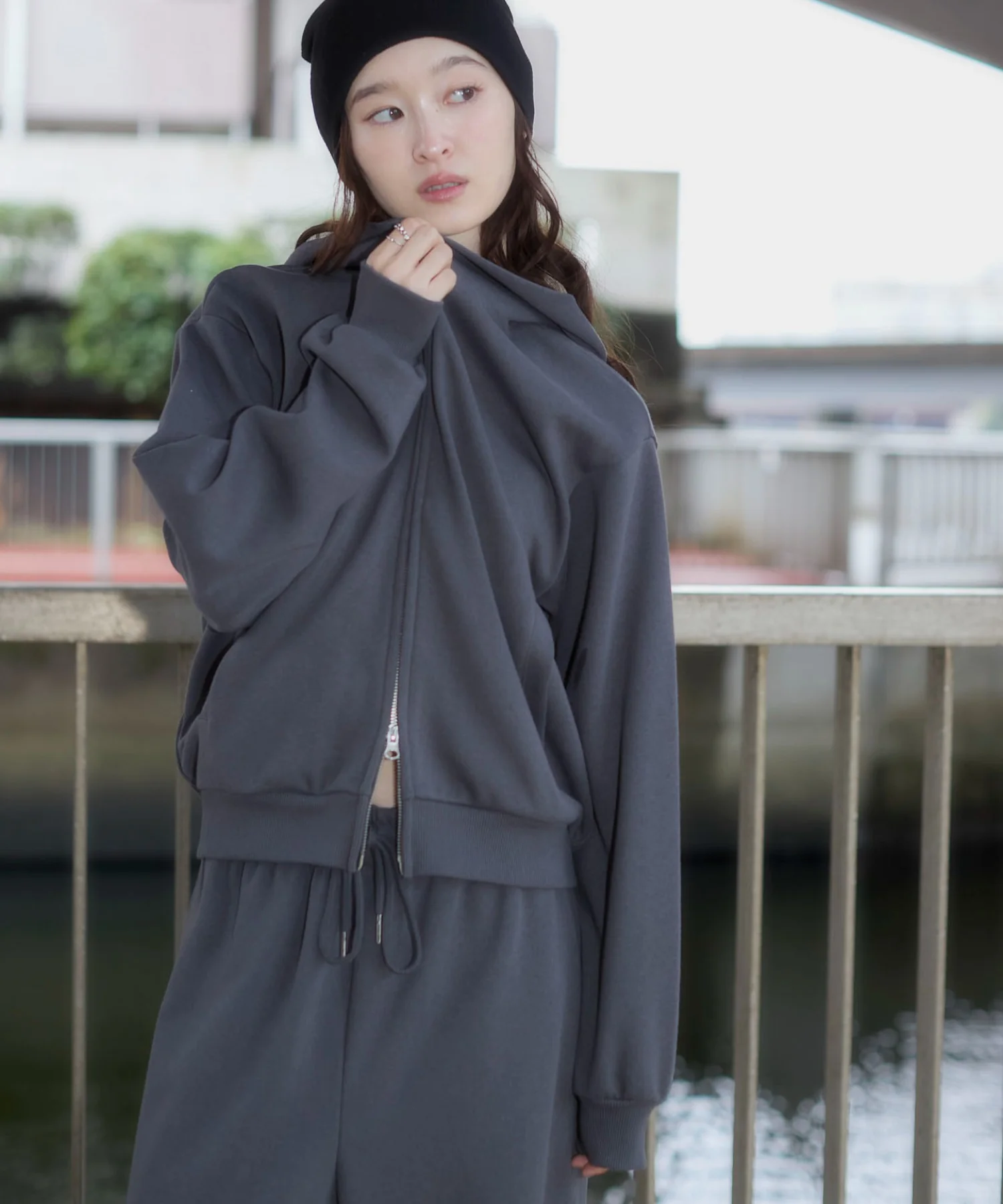 ボンディングZIPパーカー - Image 5