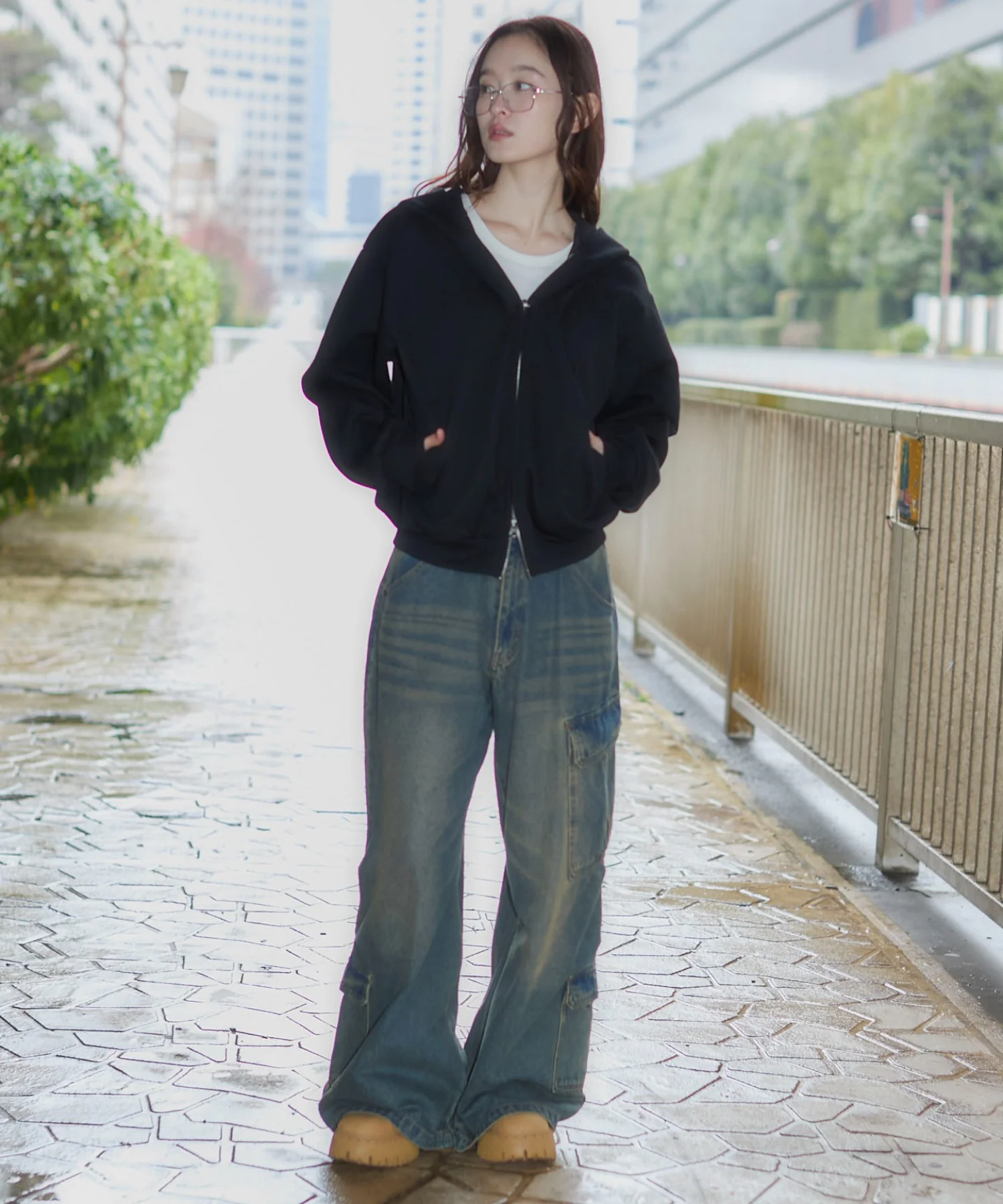 ボンディングZIPパーカー - Image 9