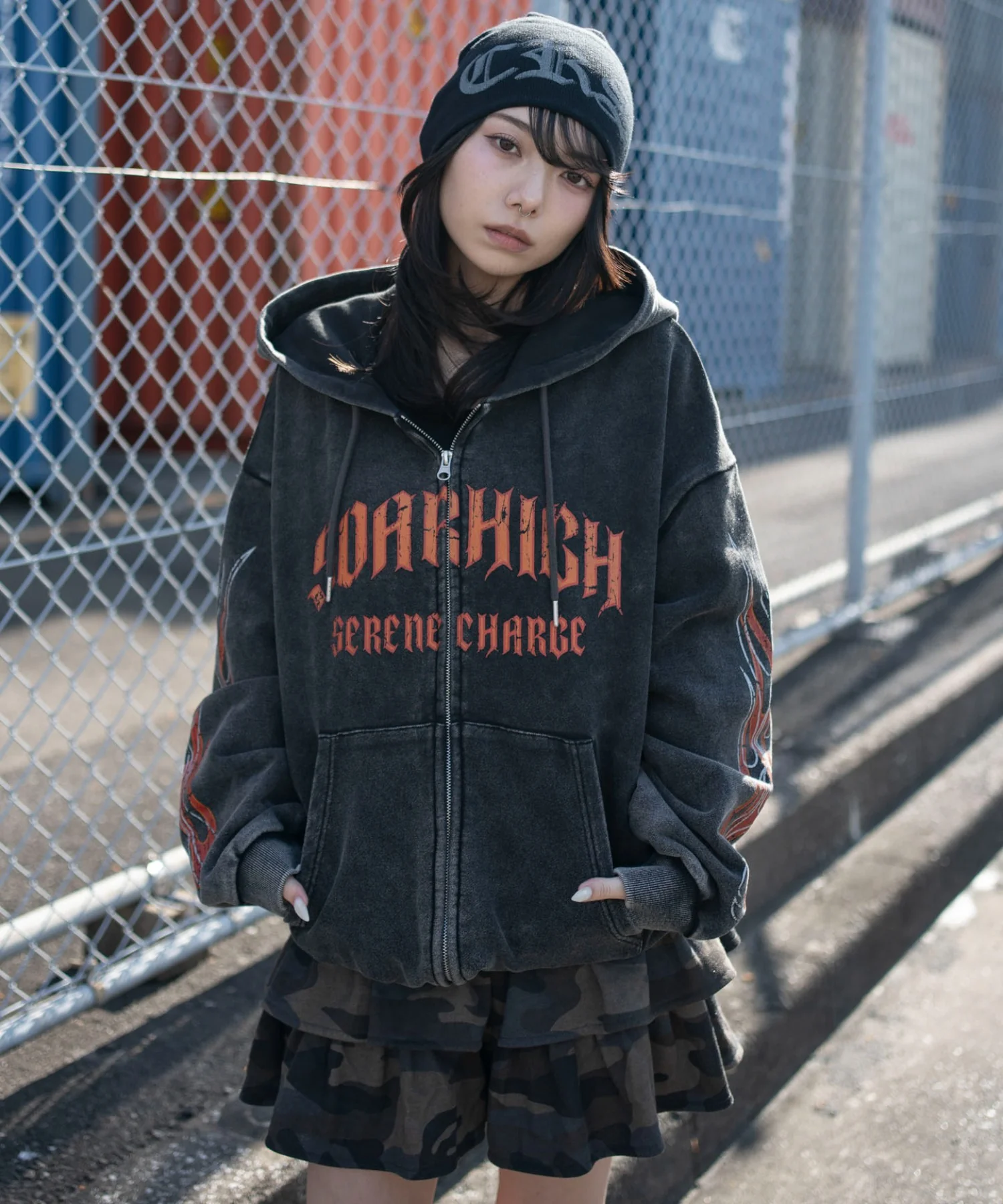 ブリーチグラフィックZIPパーカー - Image 18