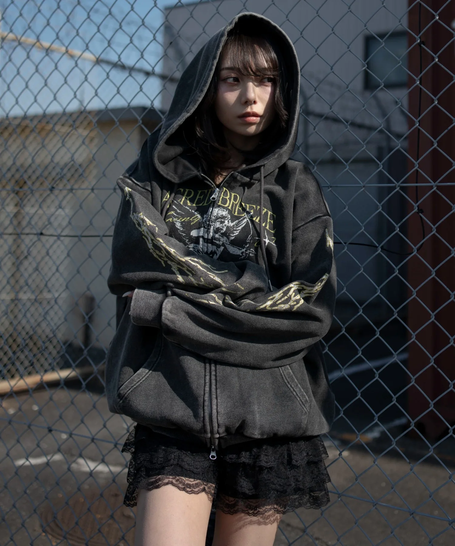 ブリーチグラフィックZIPパーカー - Image 38