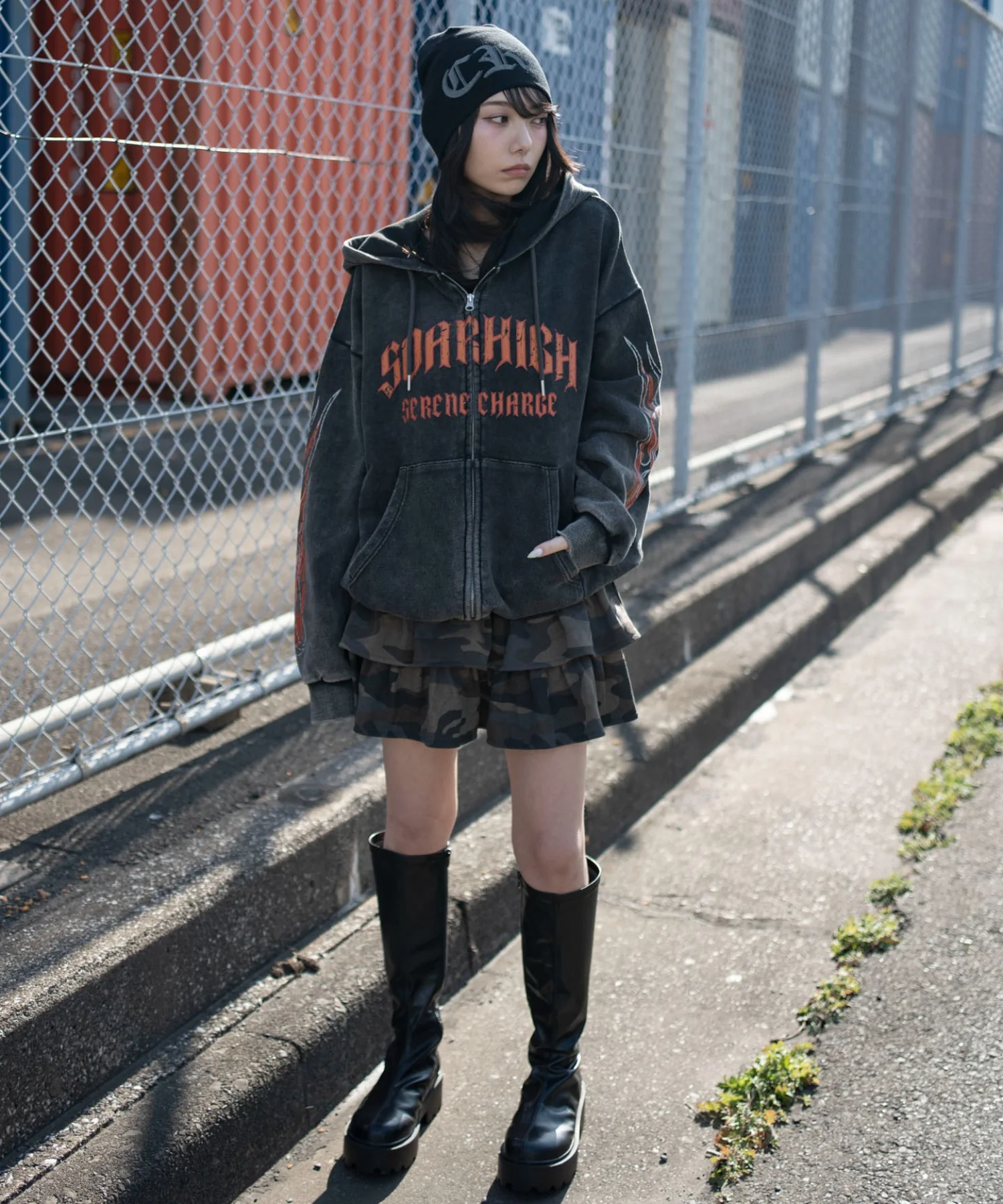 ブリーチグラフィックZIPパーカー - Image 5