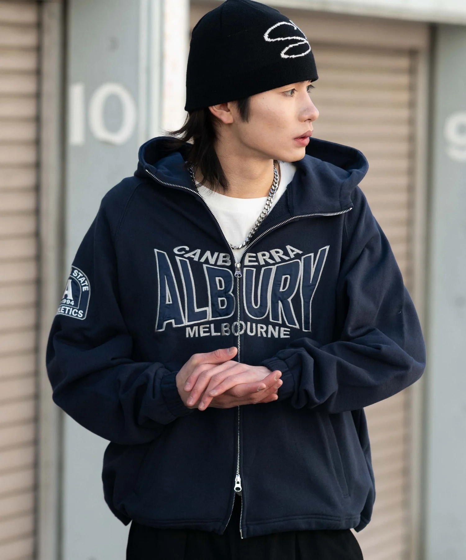 スタンドネックZIPパーカー - Image 11