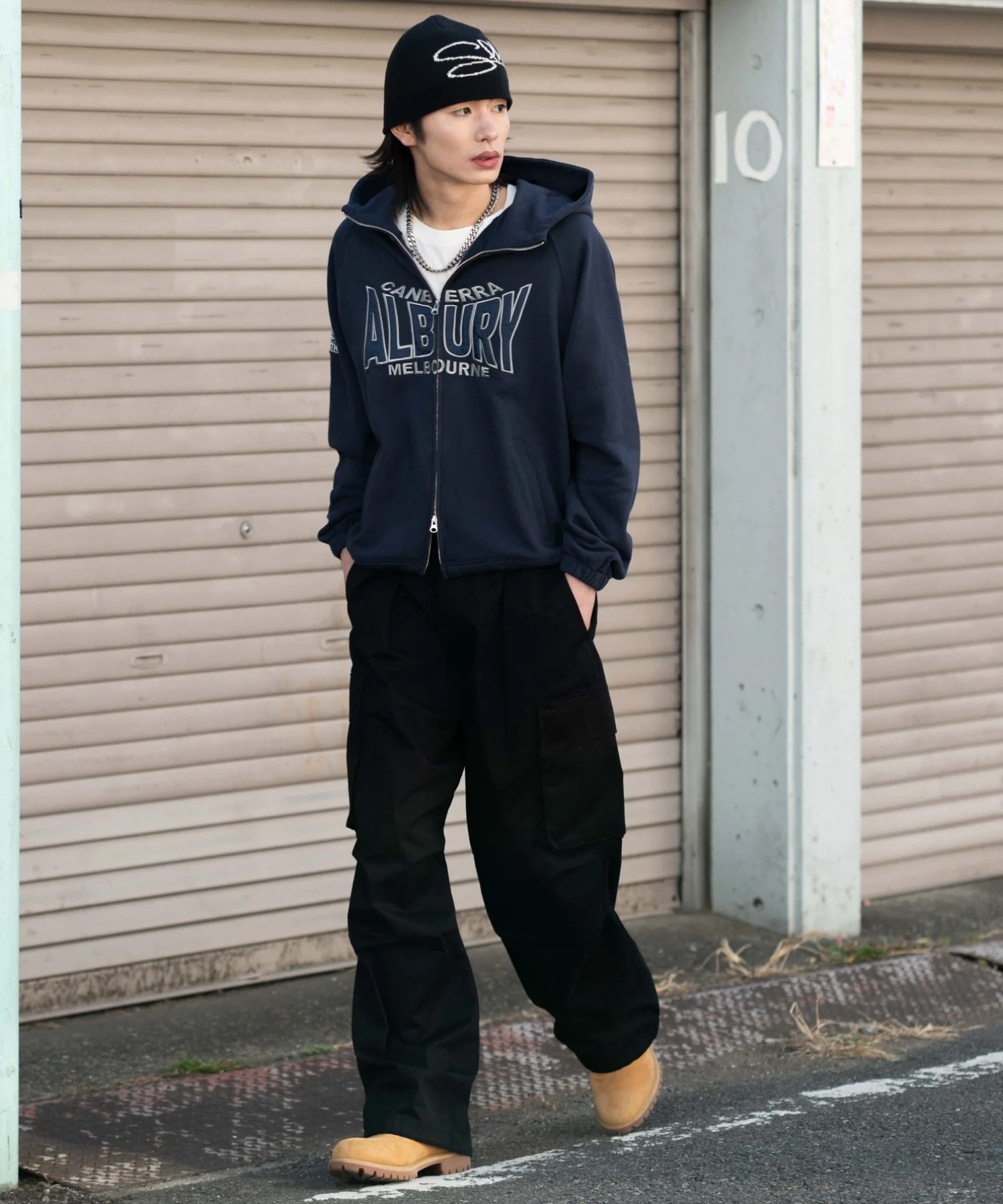 スタンドネックZIPパーカー - Image 3