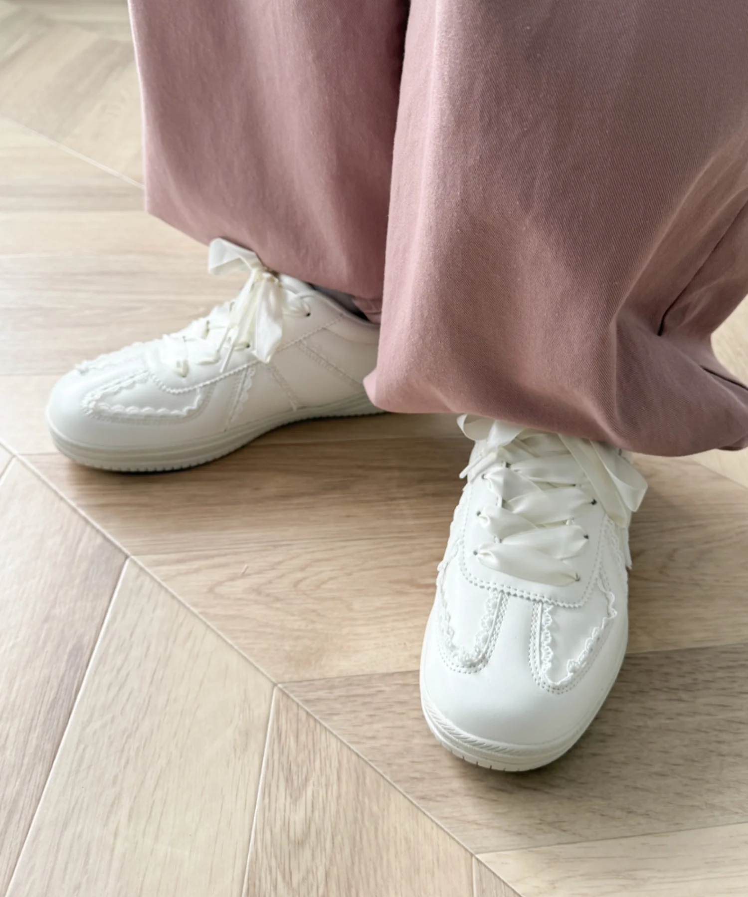 レースローカットスニーカー - Image 14
