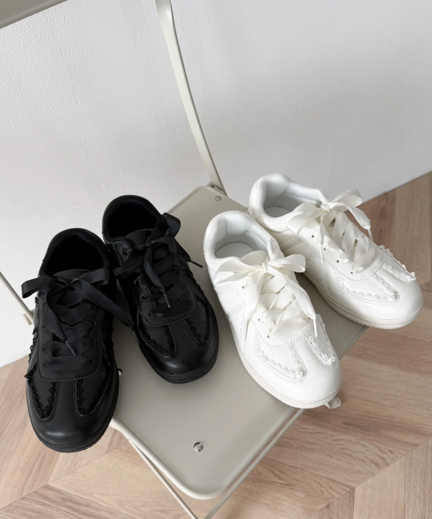 レースローカットスニーカー - Image 7