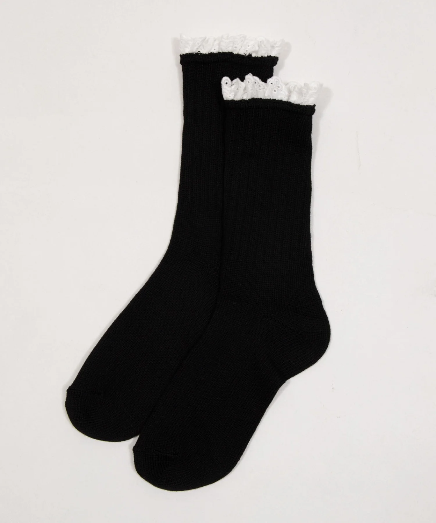 レース無地ソックス(23-25cm) - Image 8
