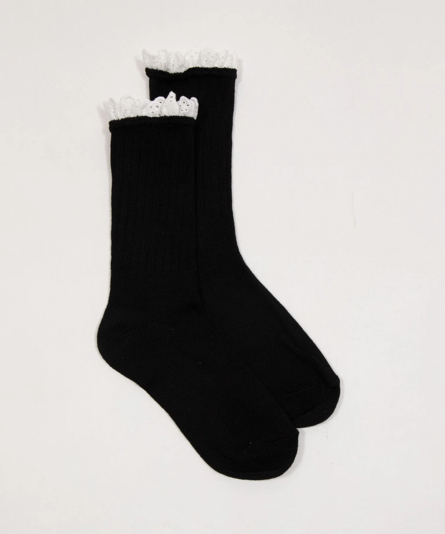 レース無地ソックス(23-25cm) - Image 9