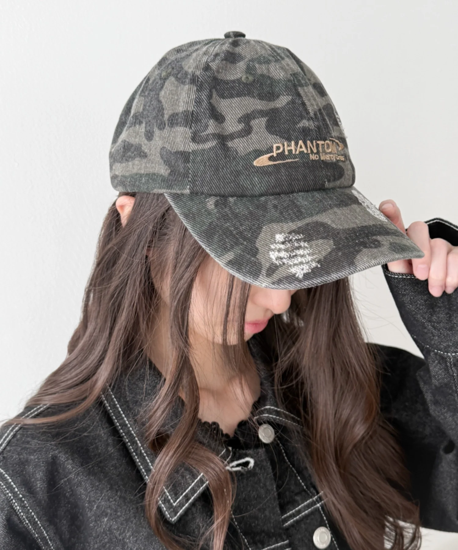 PHANTOMロゴダメージキャップ - Image 3