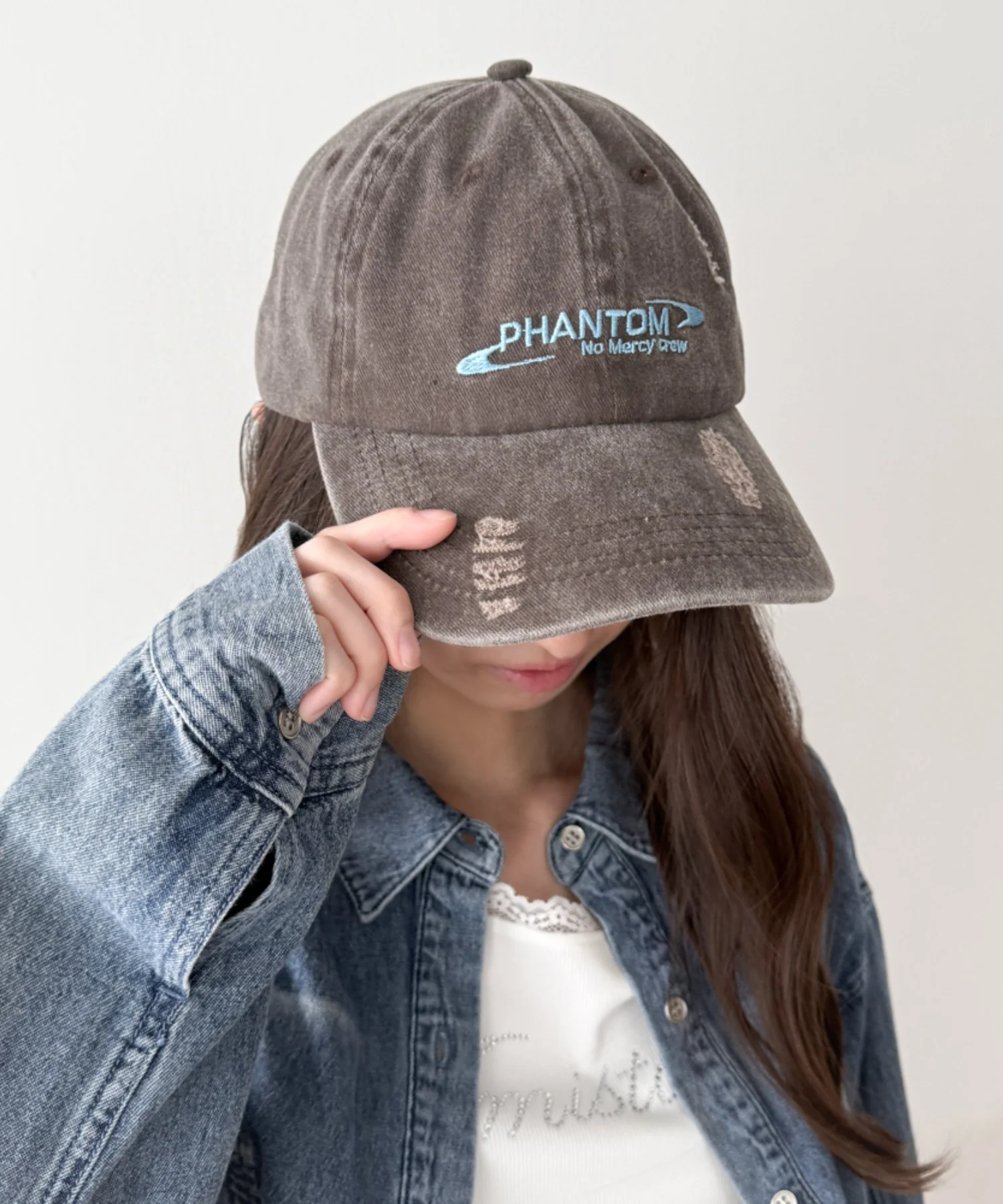 PHANTOMロゴダメージキャップ - Image 6