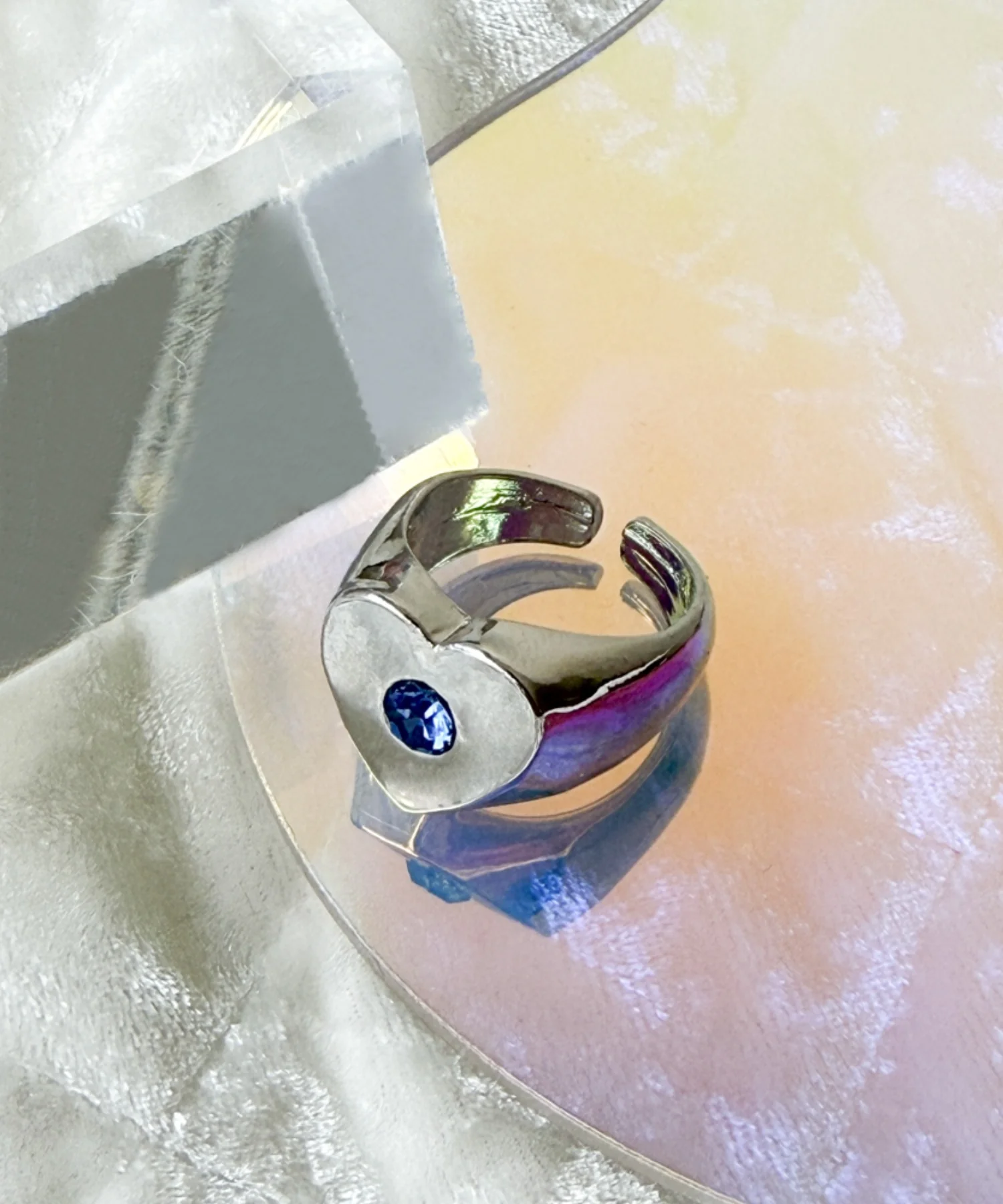 Lストーンモチーフリング - Image 6