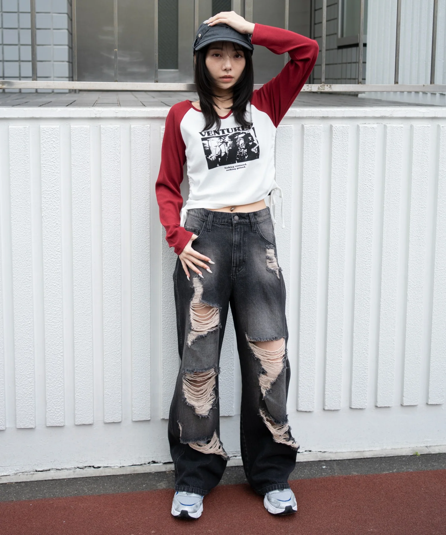 ダメージストレートデニムパンツ - Image 18