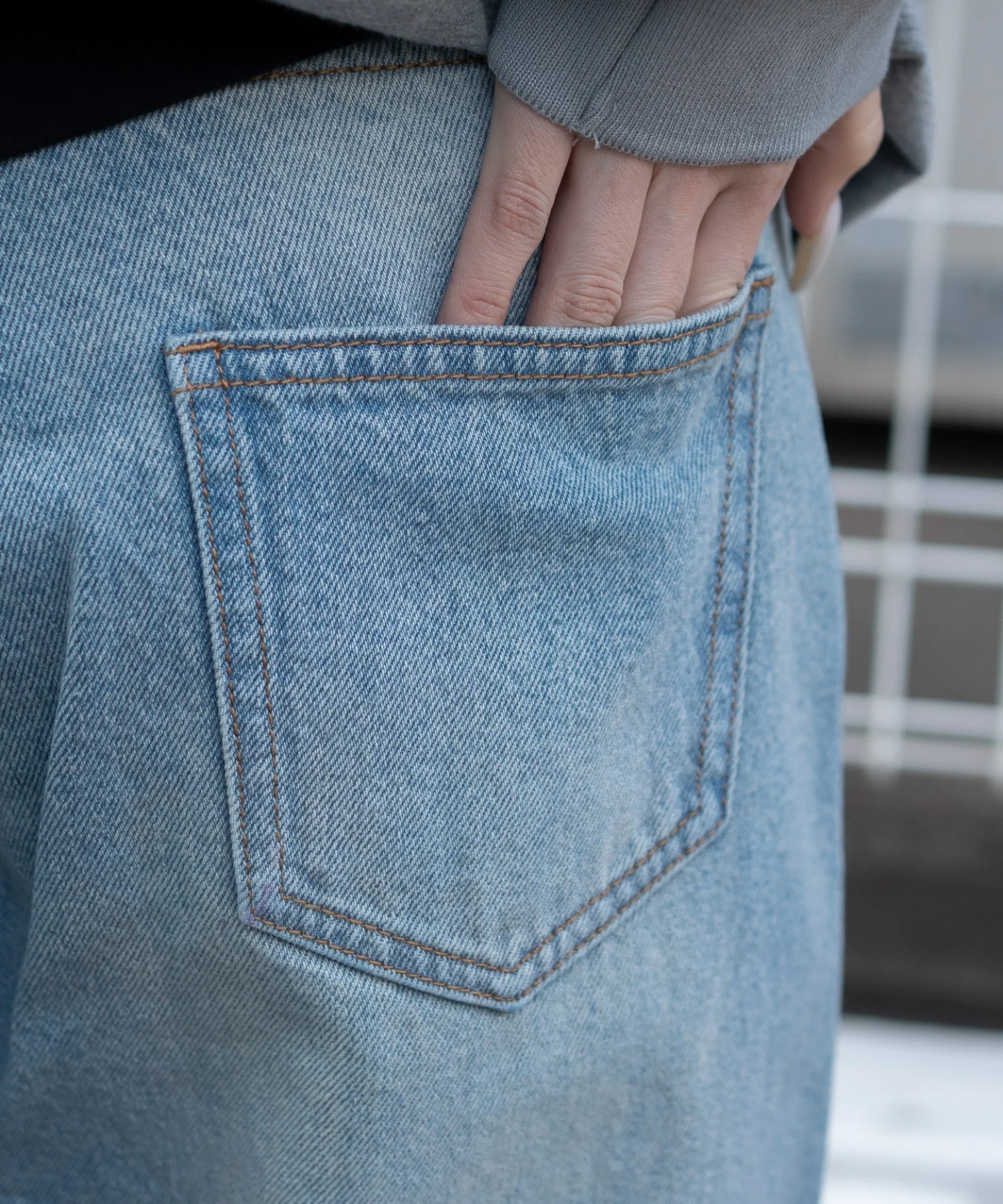 ダメージストレートデニムパンツ - Image 8