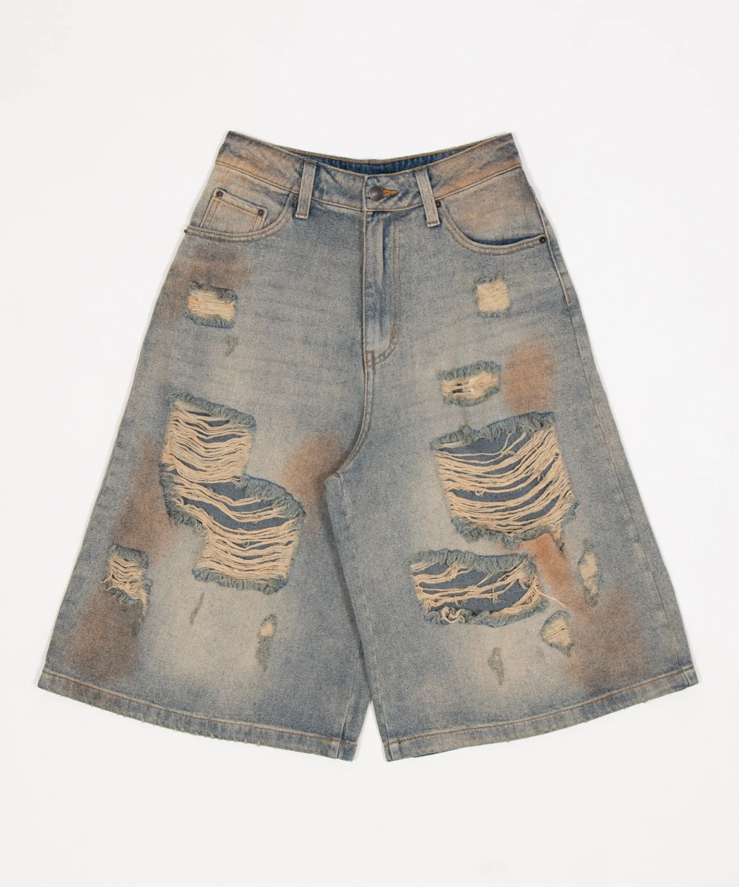 ダメージデニムハーフパンツ - Image 18