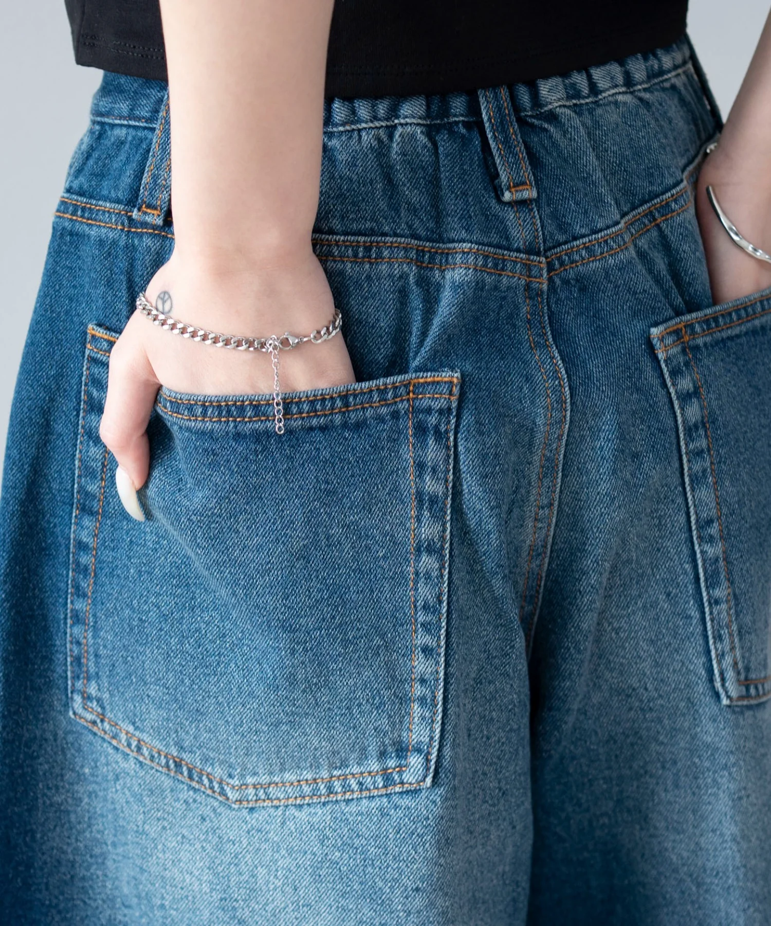 デニムハーフパンツ - Image 16