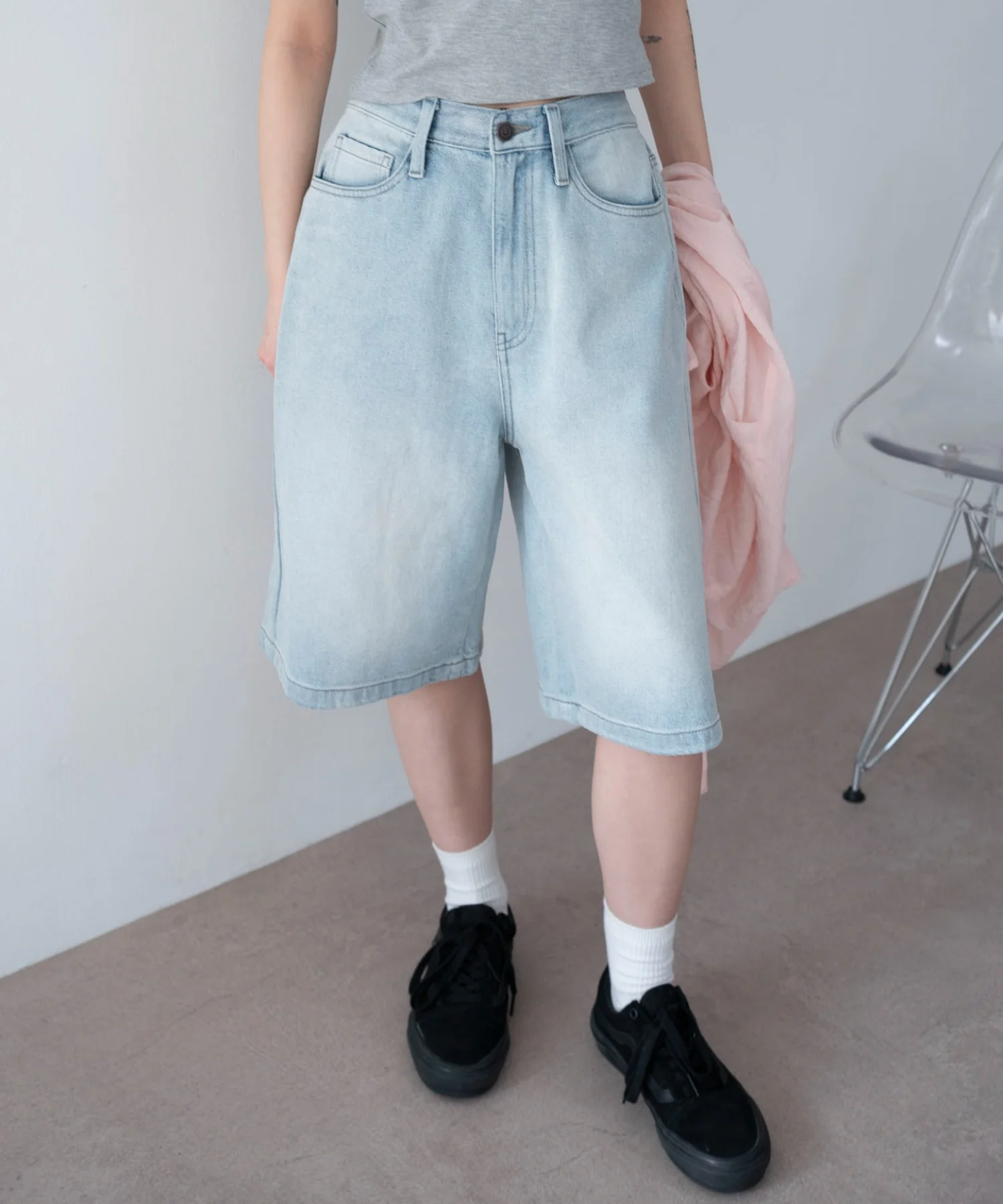 デニムハーフパンツ - Image 17