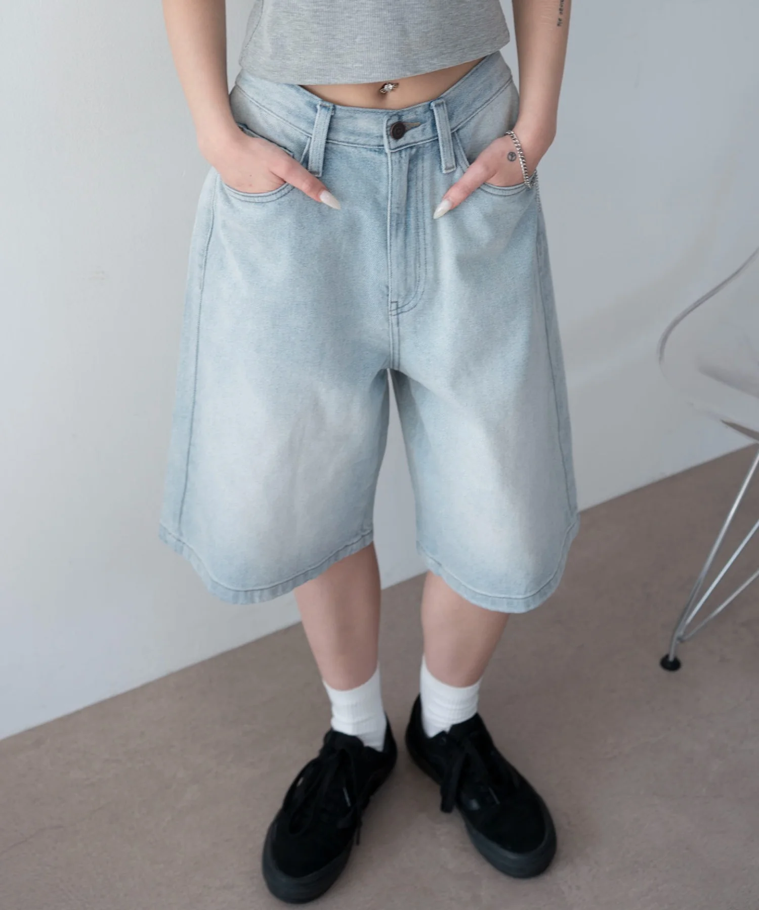 デニムハーフパンツ - Image 19