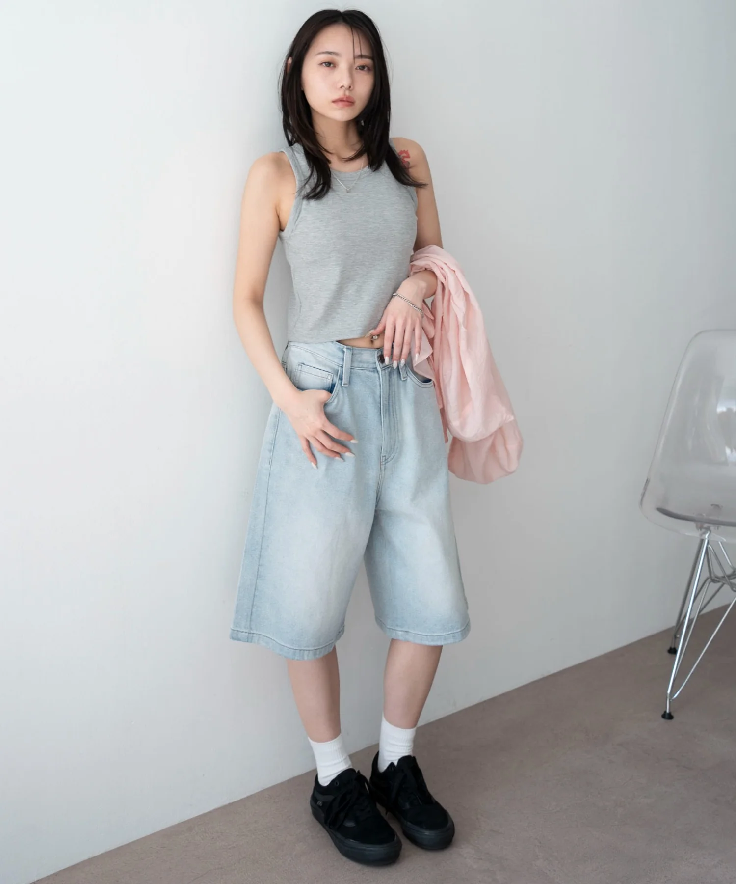 デニムハーフパンツ - Image 20