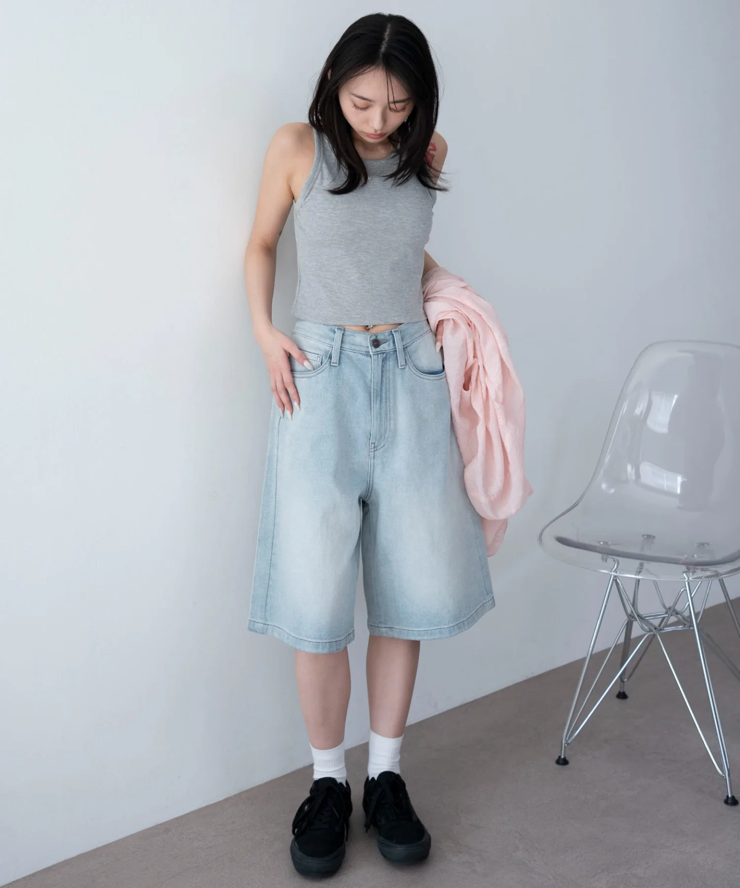 デニムハーフパンツ - Image 21