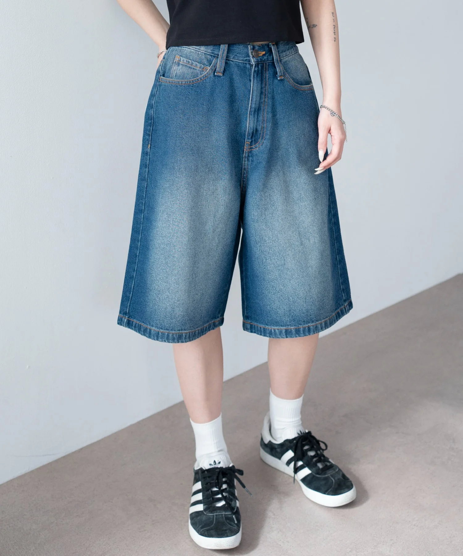 デニムハーフパンツ - Image 22