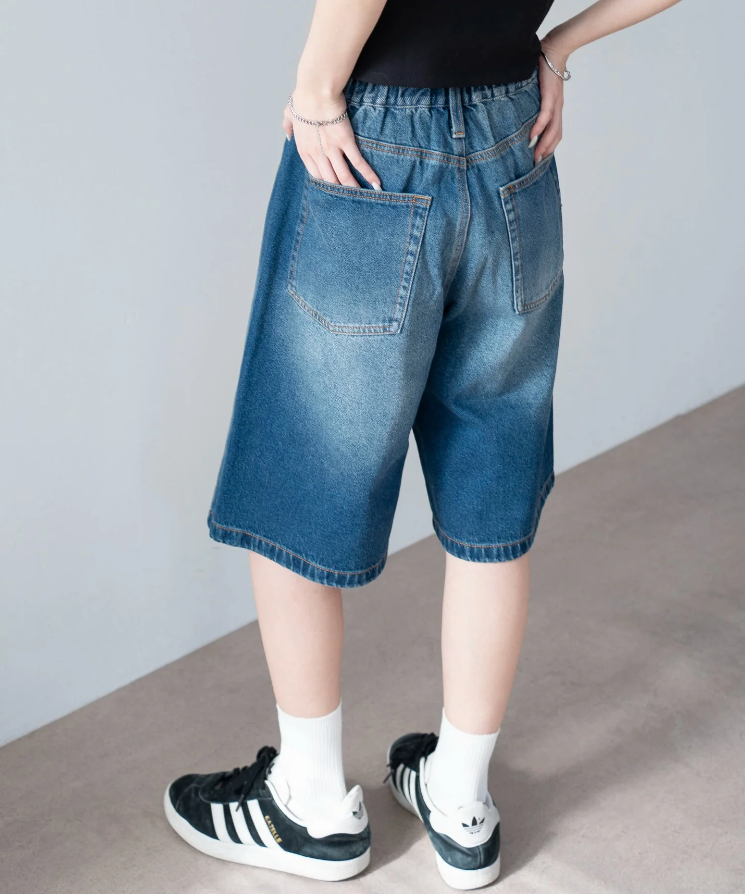 デニムハーフパンツ - Image 24