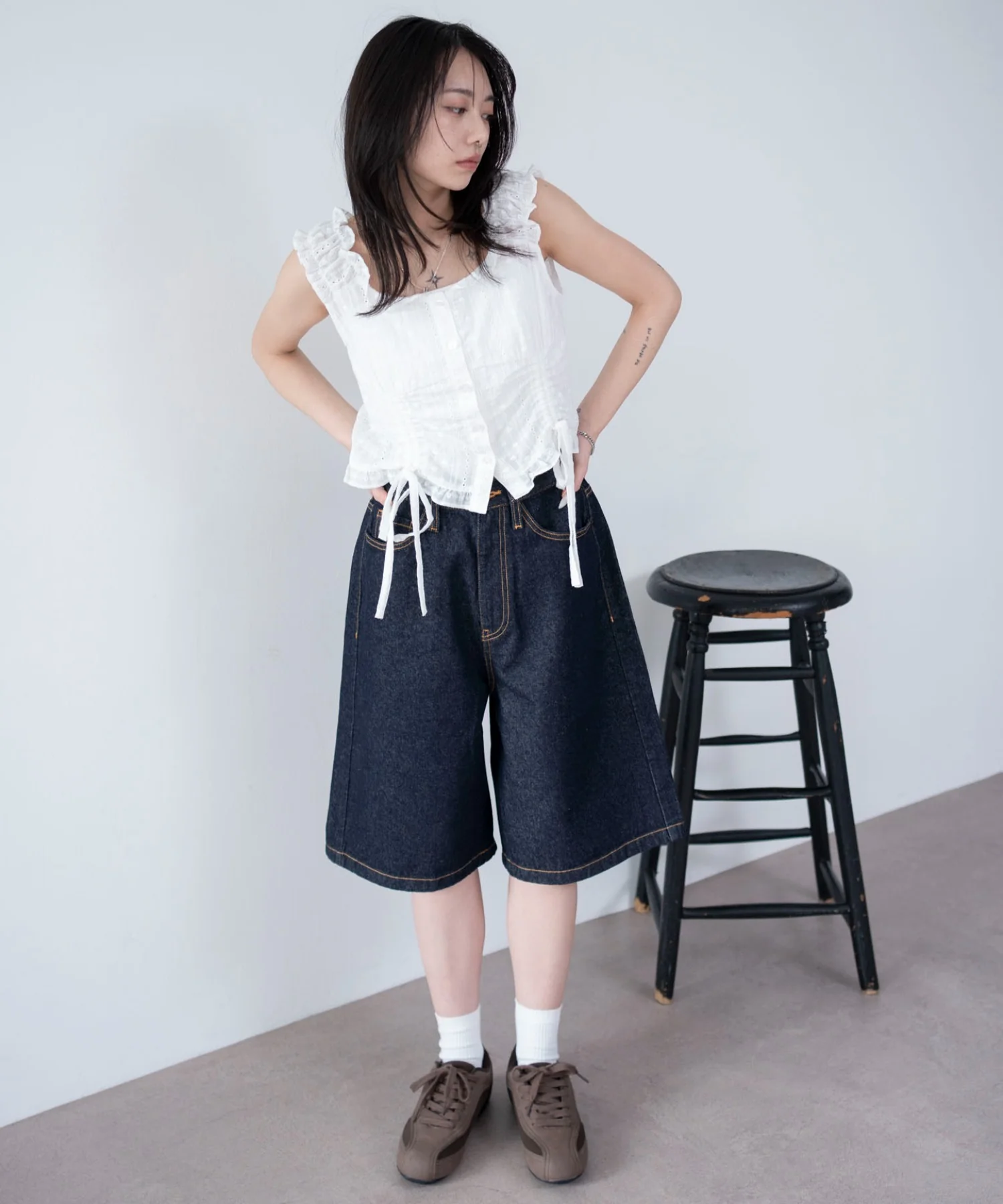 デニムハーフパンツ - Image 31