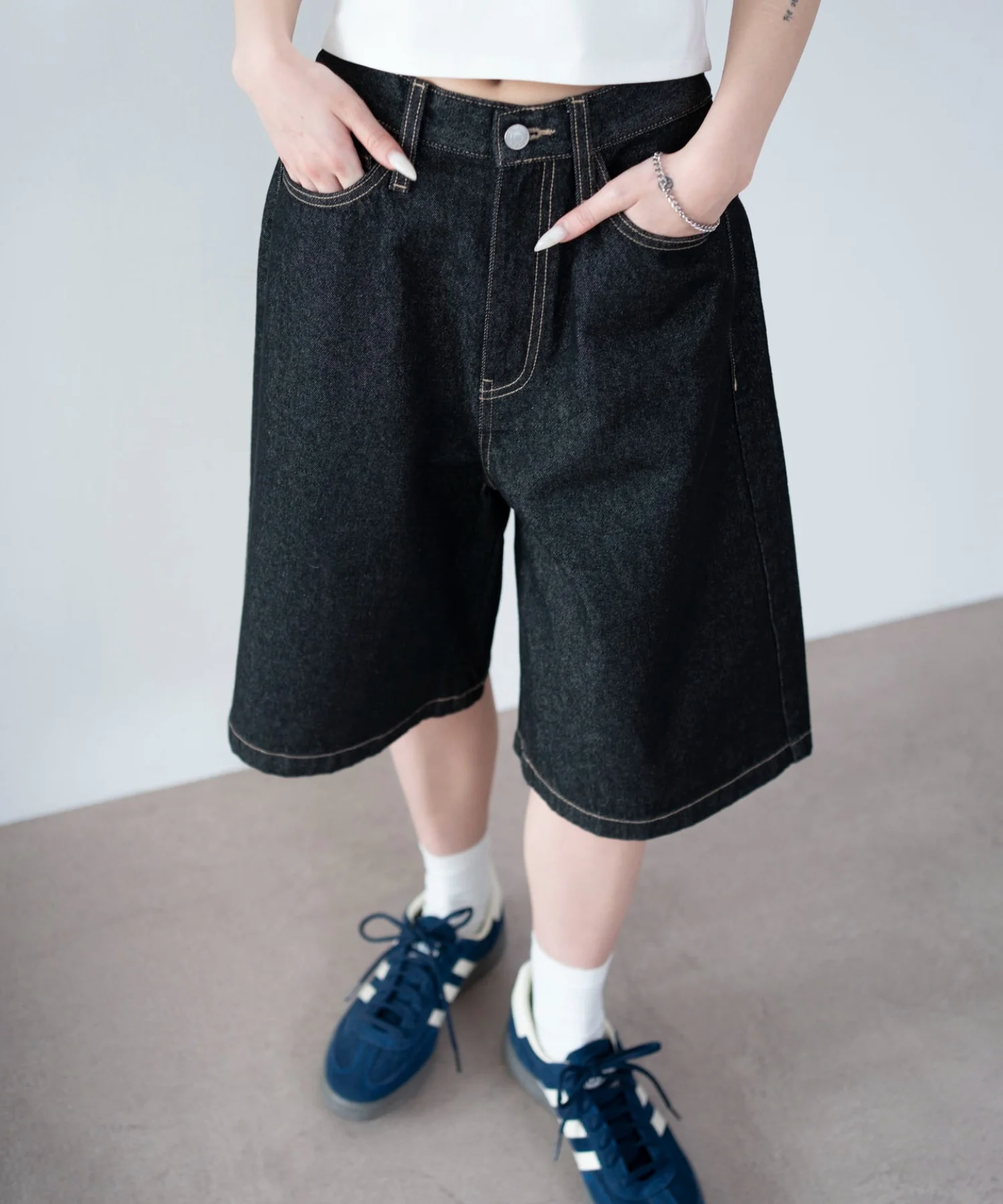 デニムハーフパンツ - Image 35