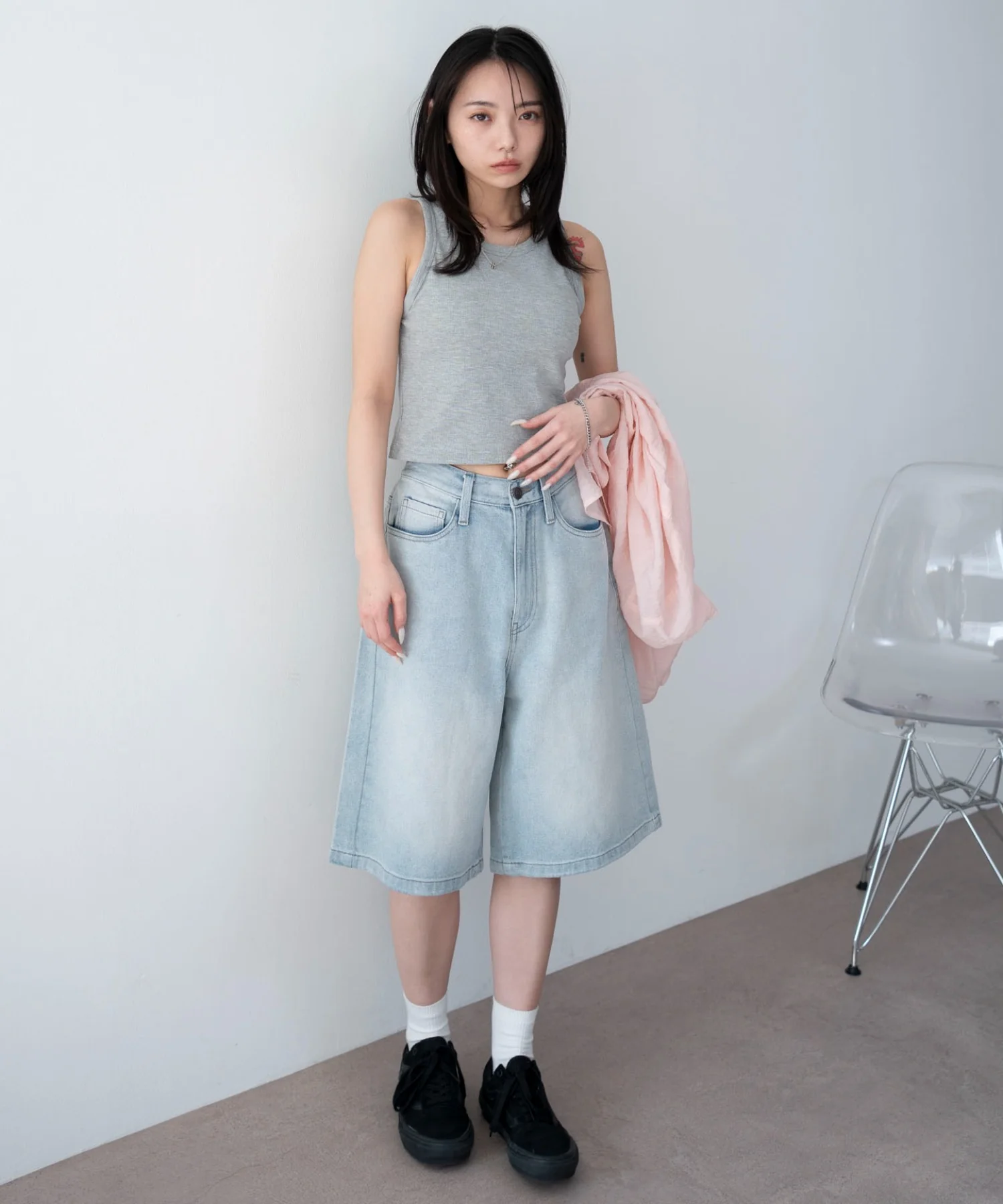 デニムハーフパンツ - Image 7
