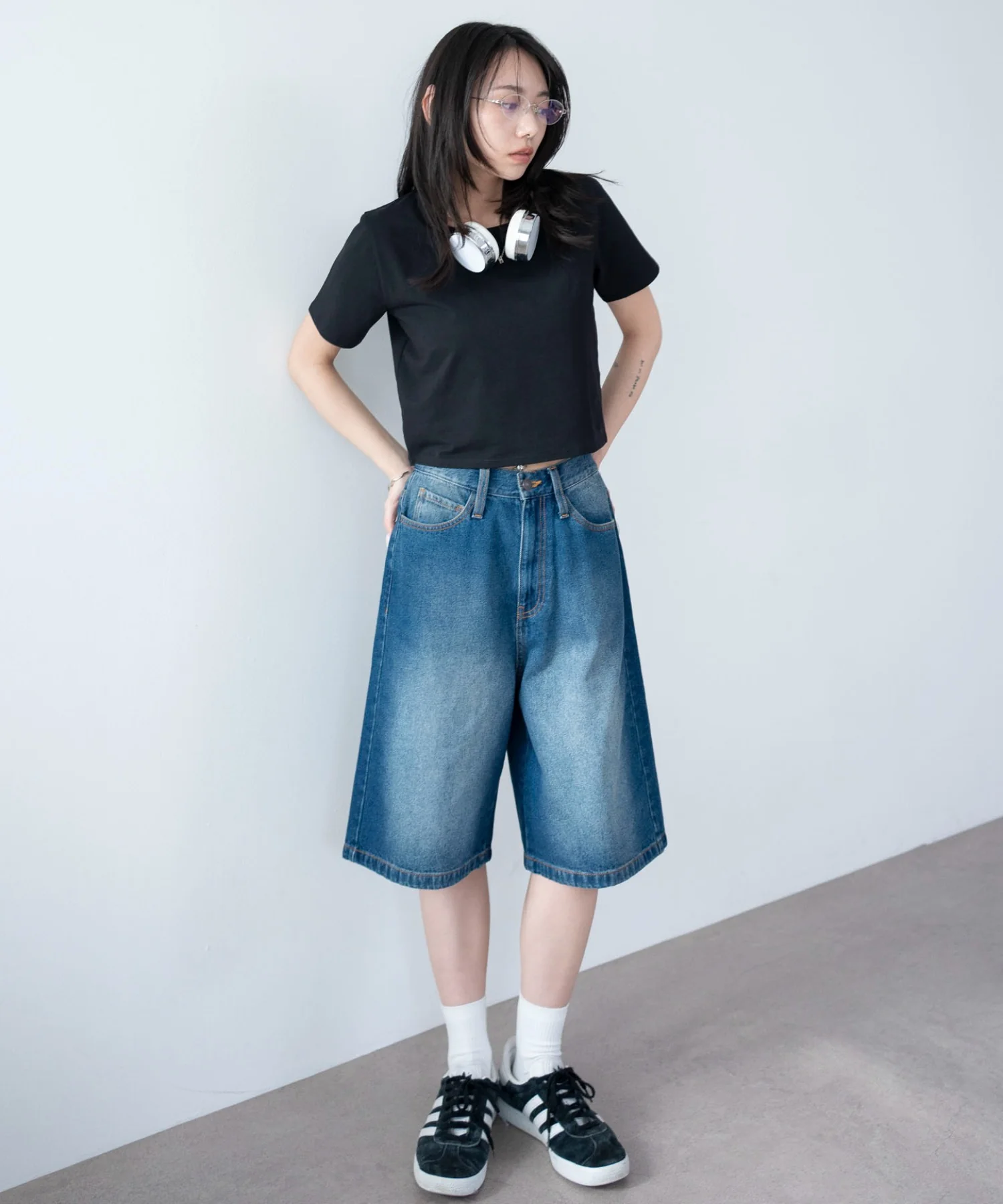 デニムハーフパンツ - Image 8