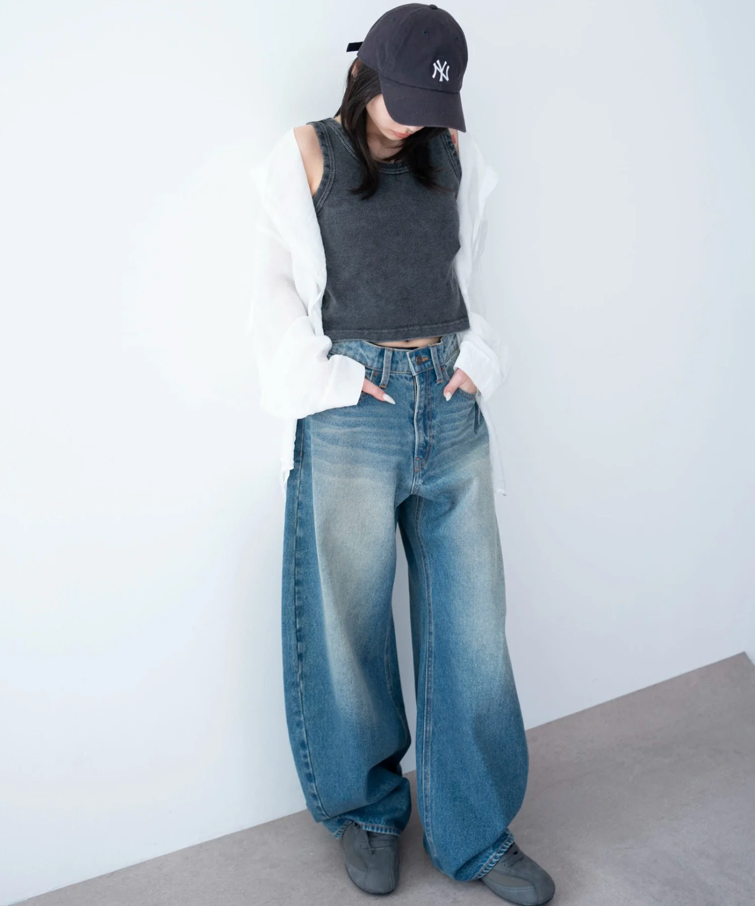 ワイドカーブデニムパンツ - Image 21