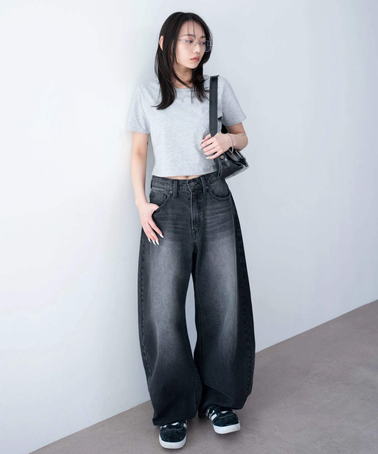 ワイドカーブデニムパンツ - Image 25