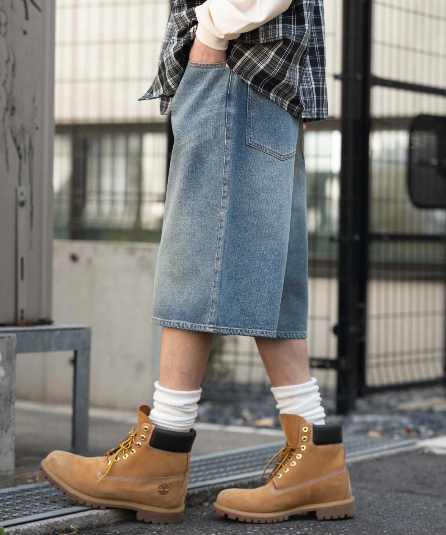 スーパーバギーデニムショーツ - Image 15