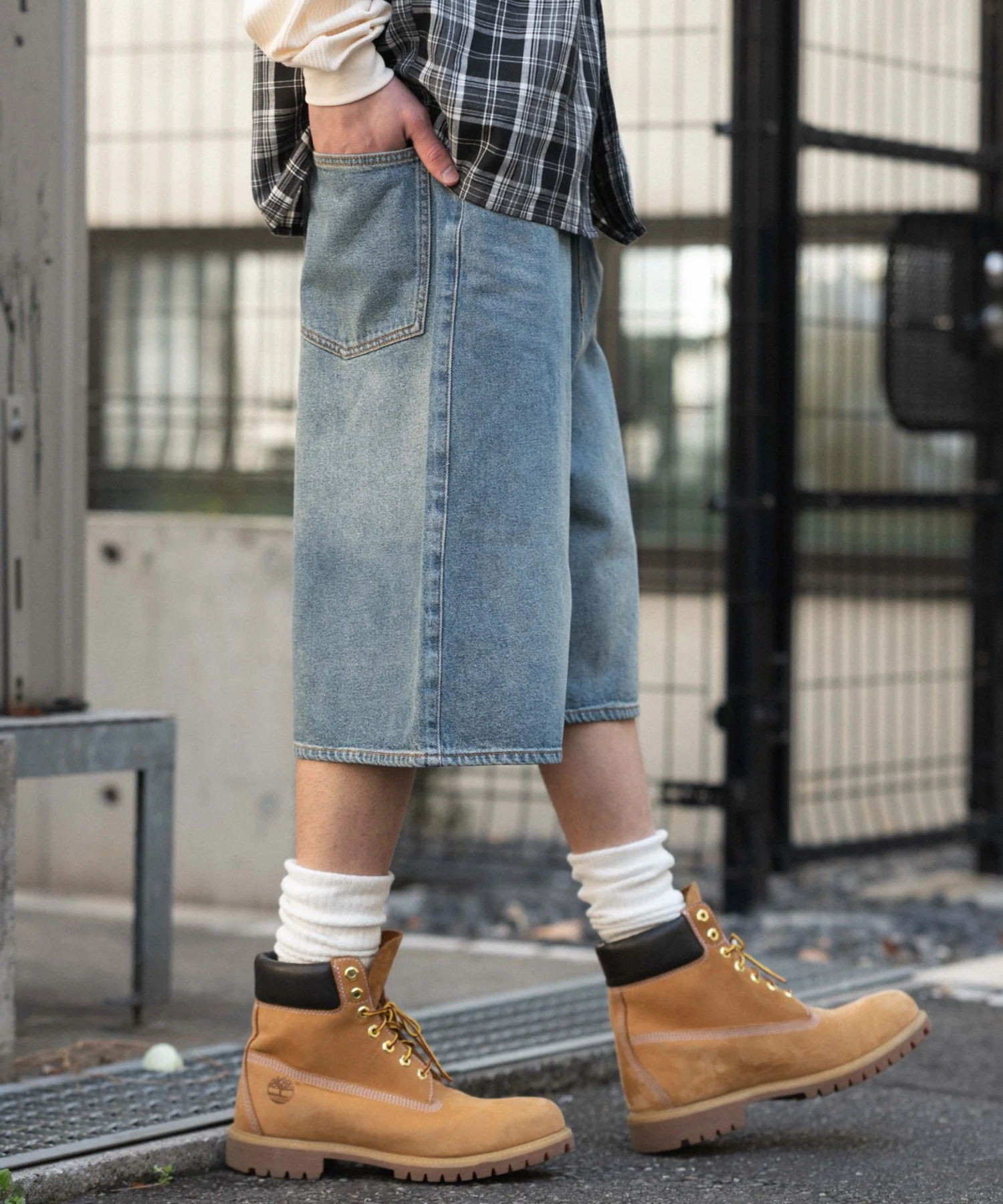 スーパーバギーデニムショーツ - Image 17