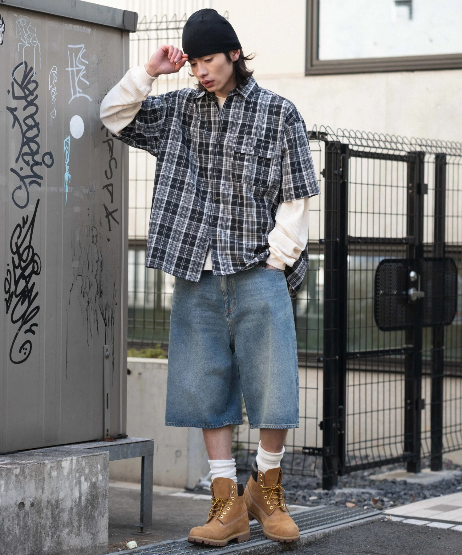 スーパーバギーデニムショーツ - Image 19