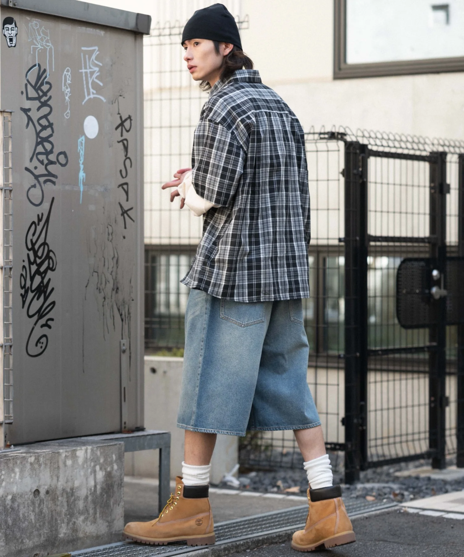 スーパーバギーデニムショーツ - Image 21