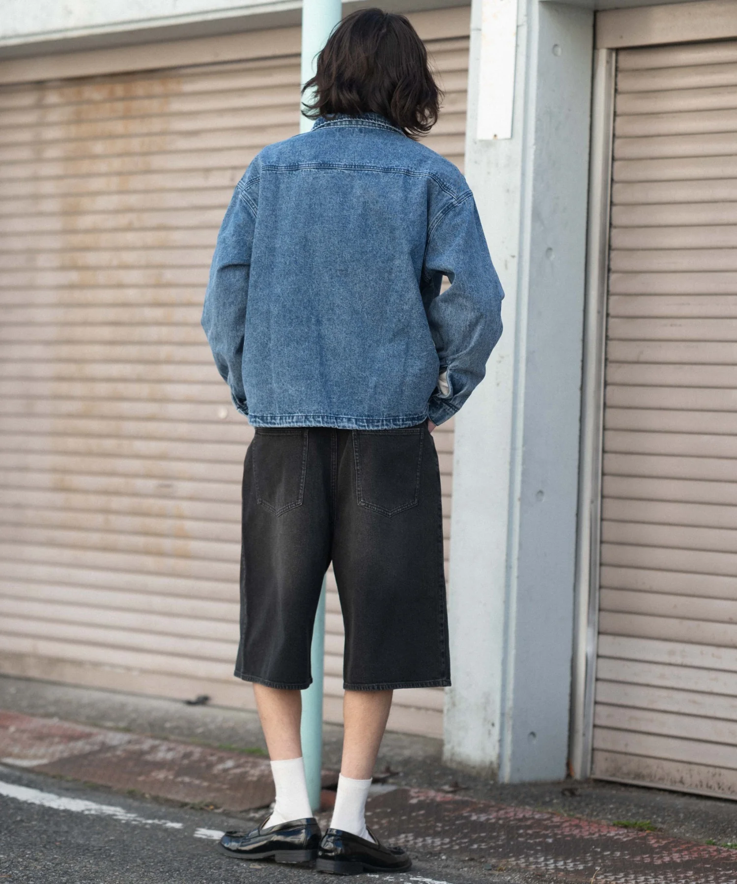 スーパーバギーデニムショーツ - Image 49
